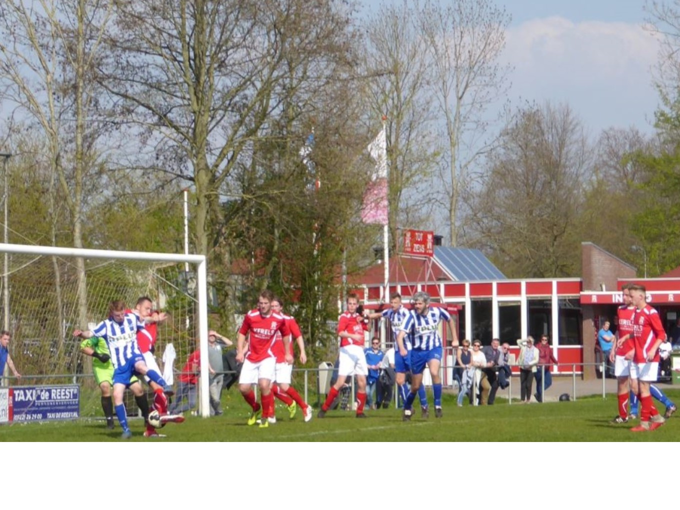 USV verliest nipt van koploper VENO (1-0)
