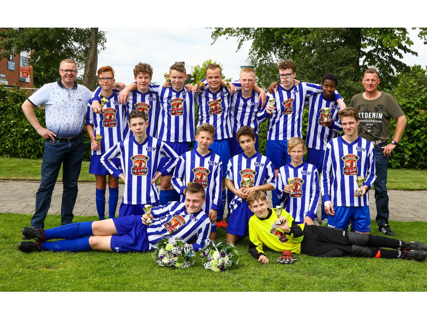 USV JO15-2 zet kampioenschap op zijn naam