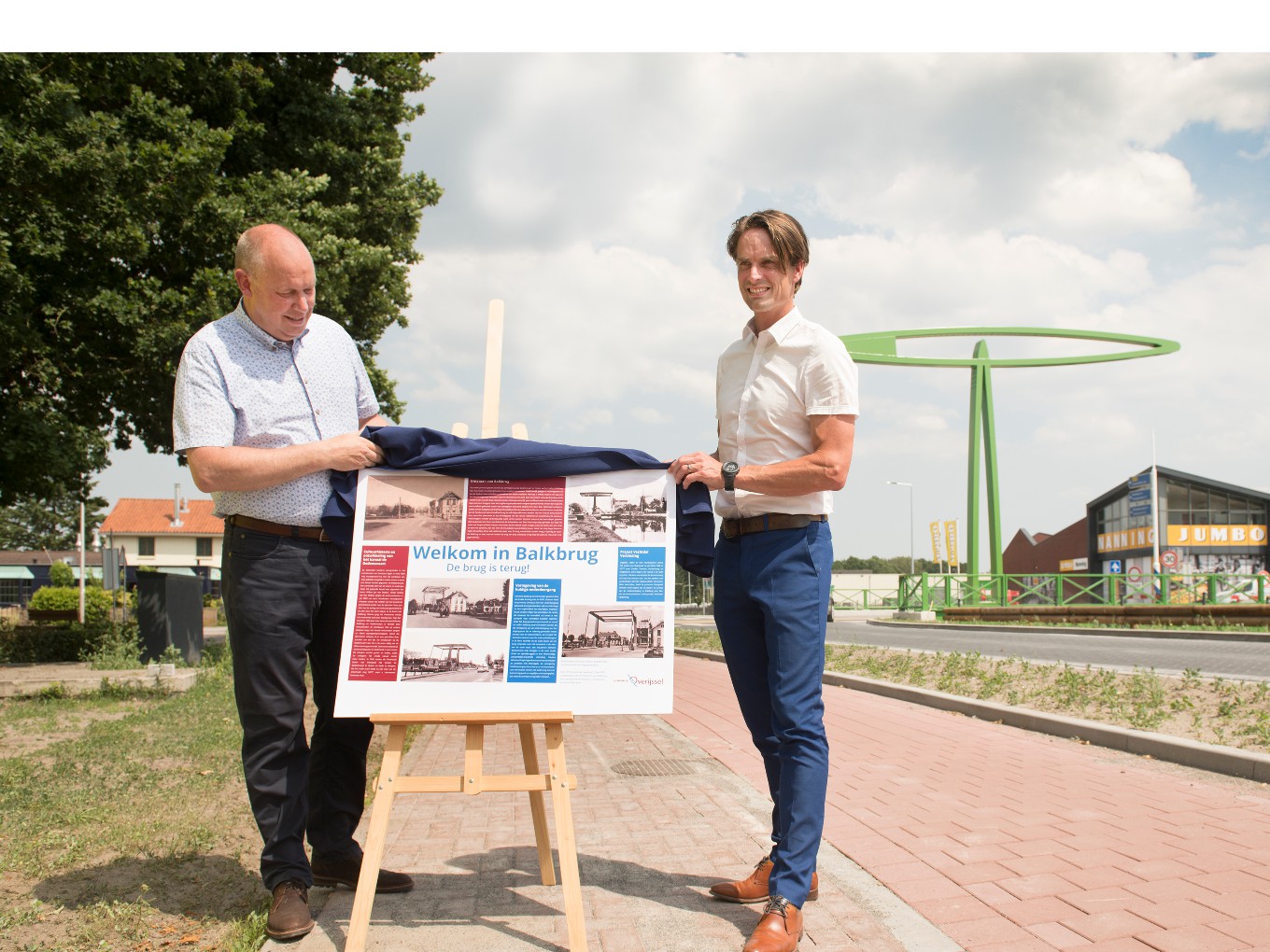 Onderdoorgang N377 in Balkbrug officieel geopend