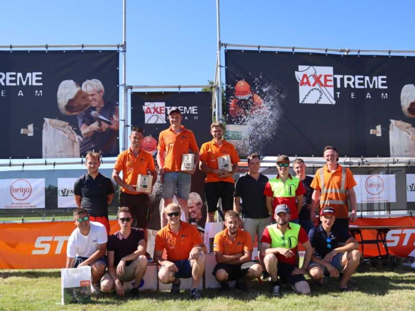 ‘Axetreme Loggers’ strijden op Sproeifeest Hoonhorst