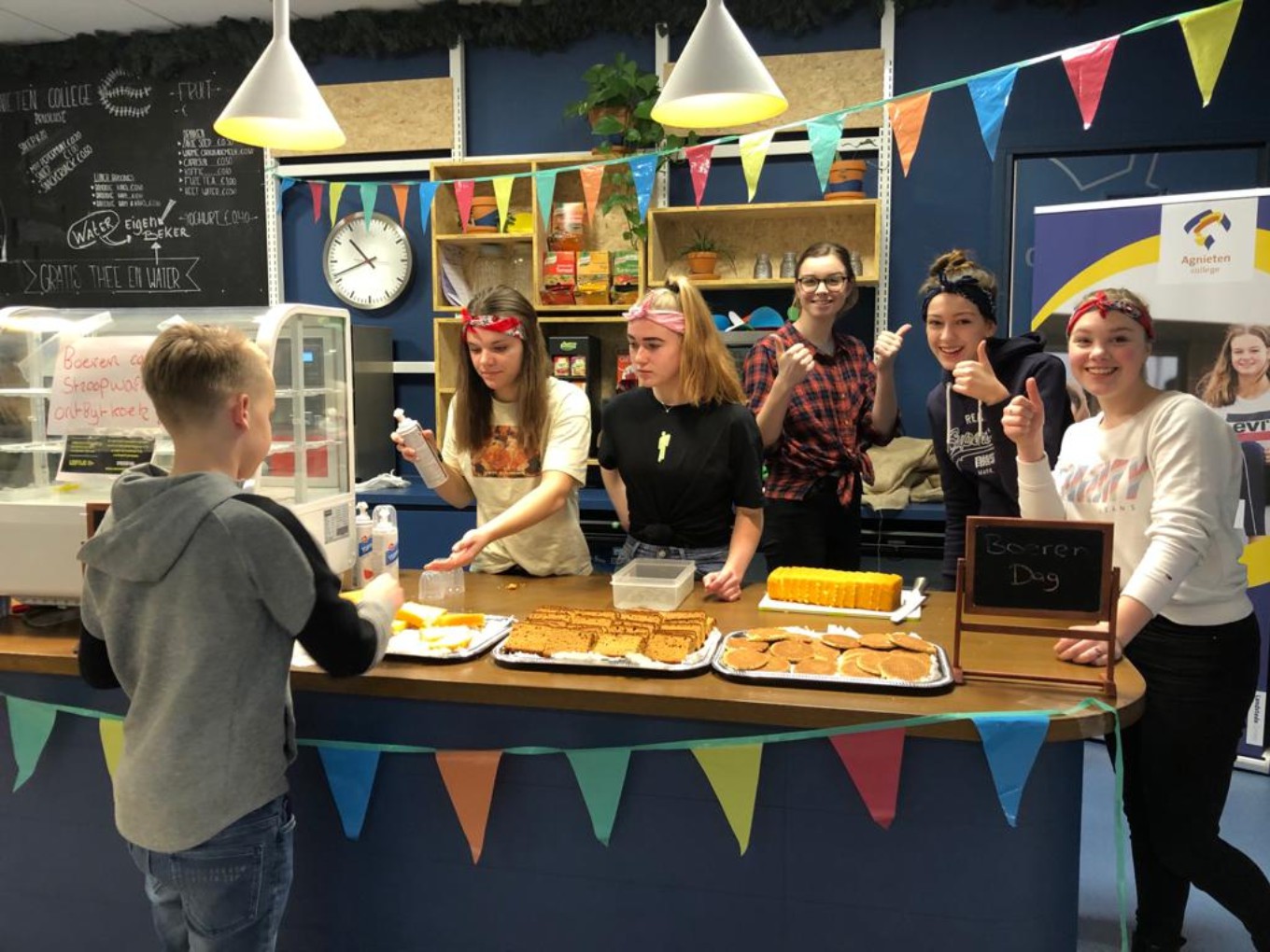 Leerlingen Agnieten College organiseren Boerendag