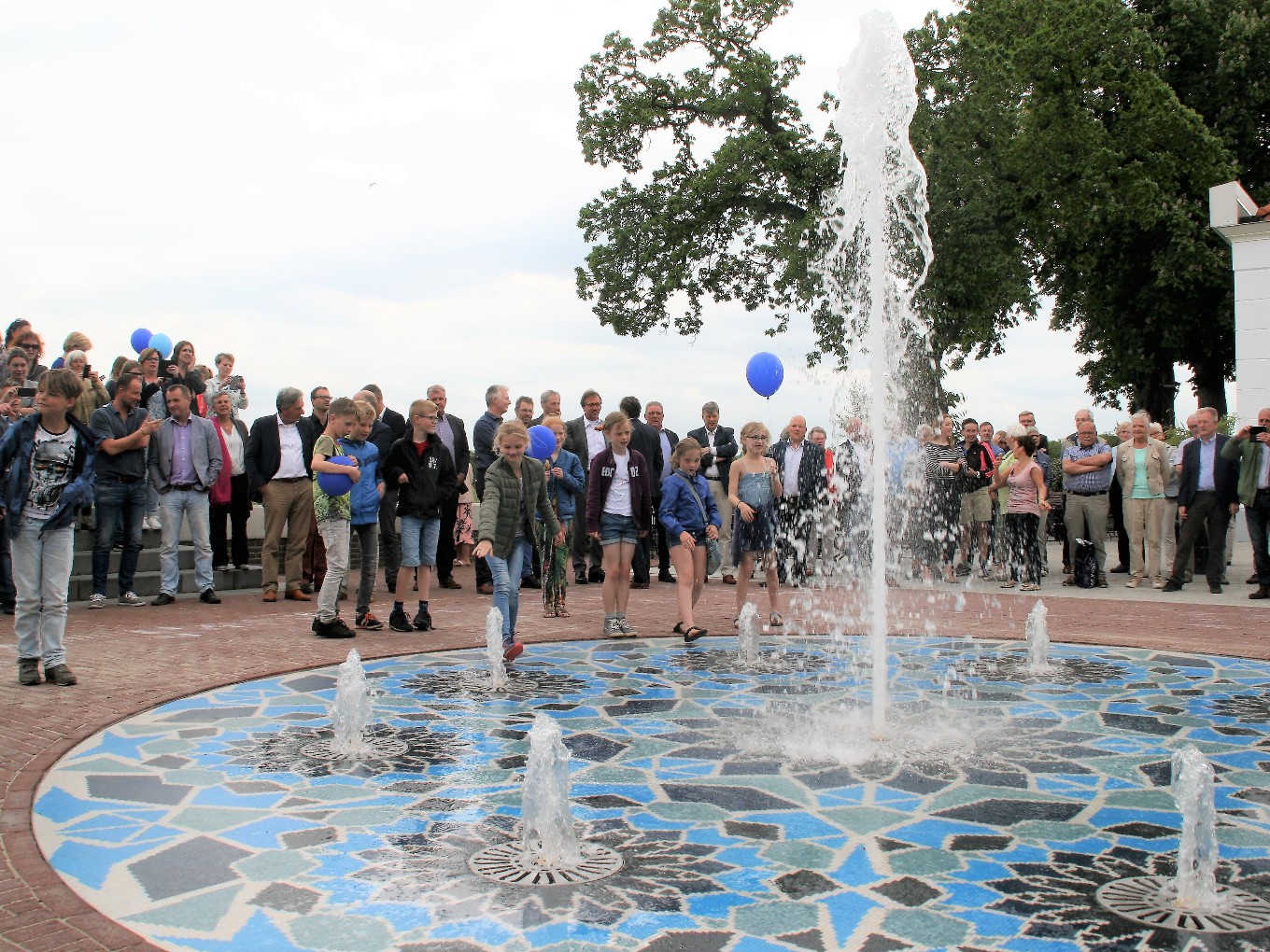 Waterfront Dalfsen krijgt nieuwe fontein