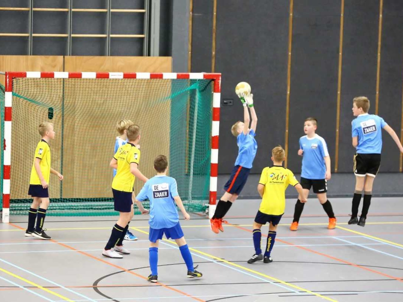 Leerlingen leven zich uit bij Nizato toernooi in De Spil