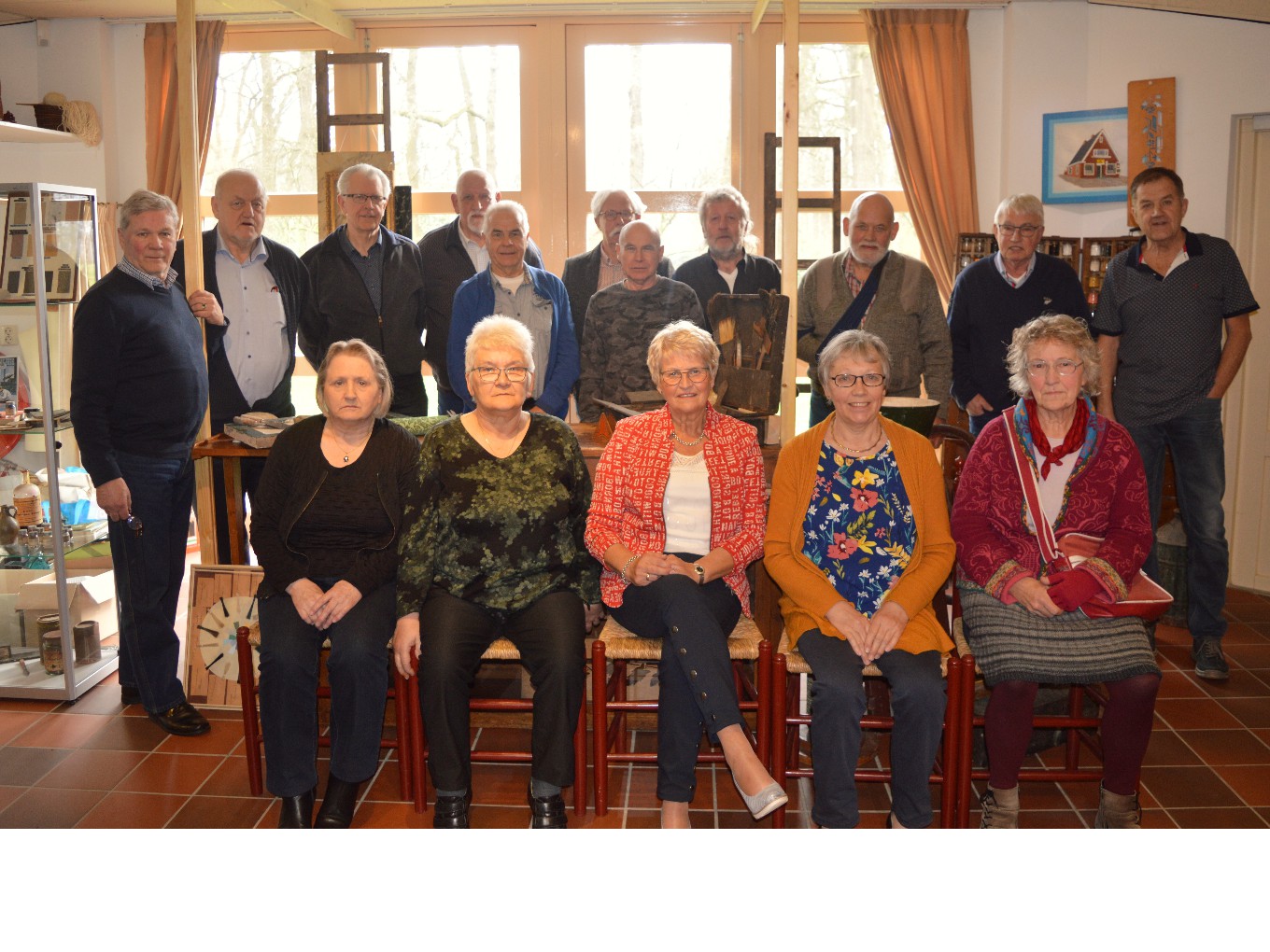 Oud-leerlingen school A ontmoeten elkaar bij Palthehof Nieuwleusen