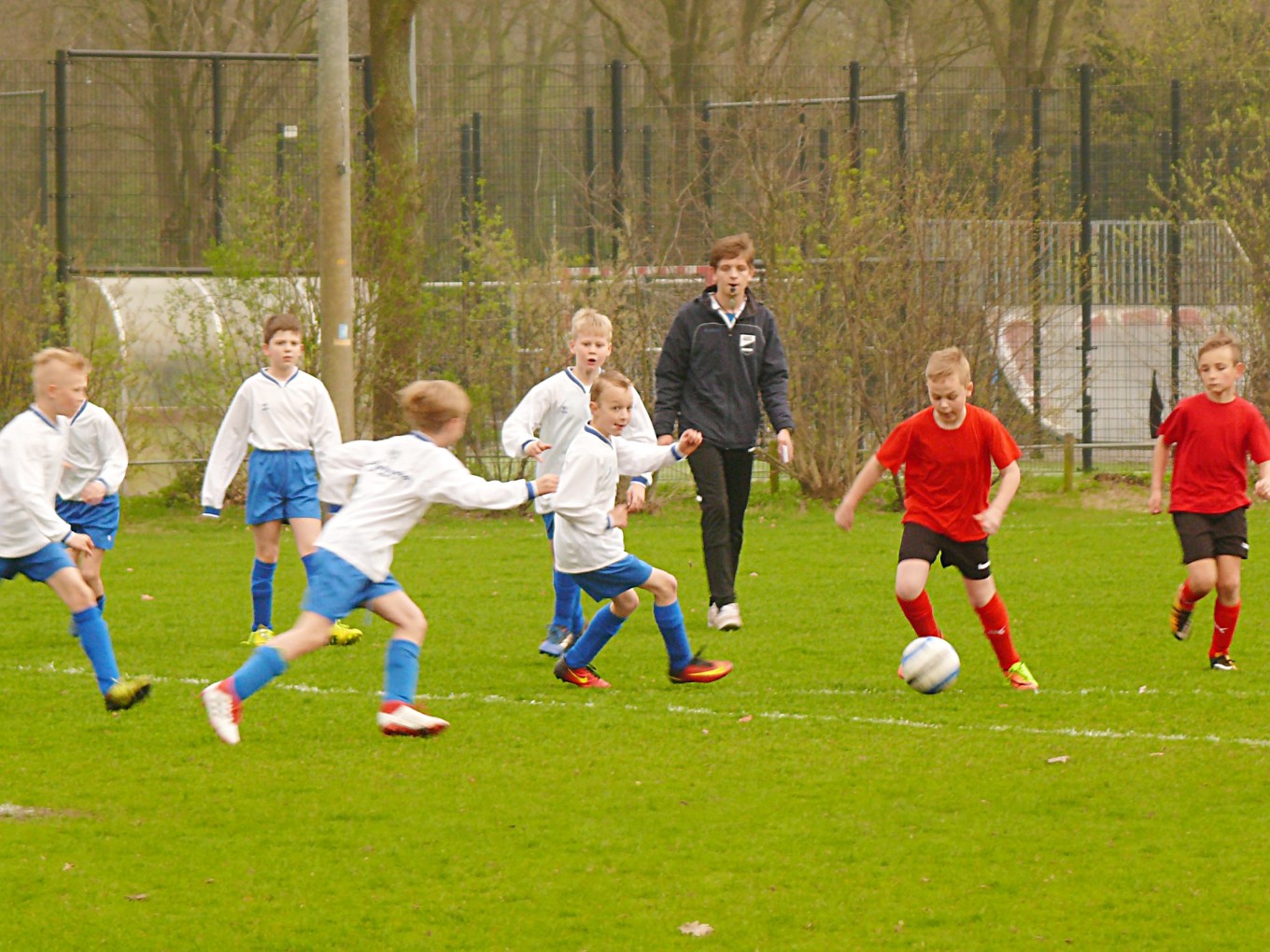 Schoolvoetbaltoernooi in Dalfsen
