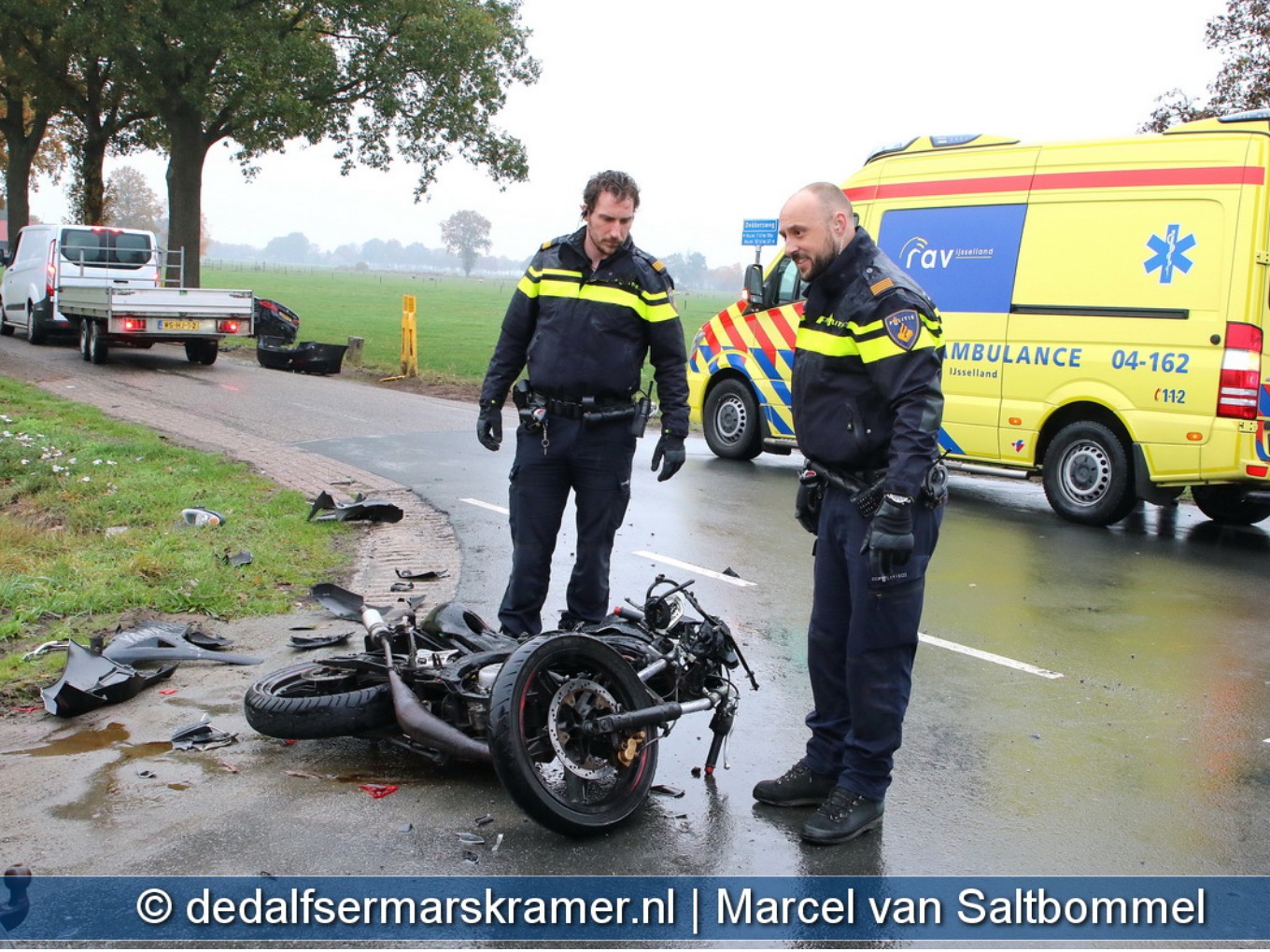 Ongeval kruising Dekkersweg-Spoordijk