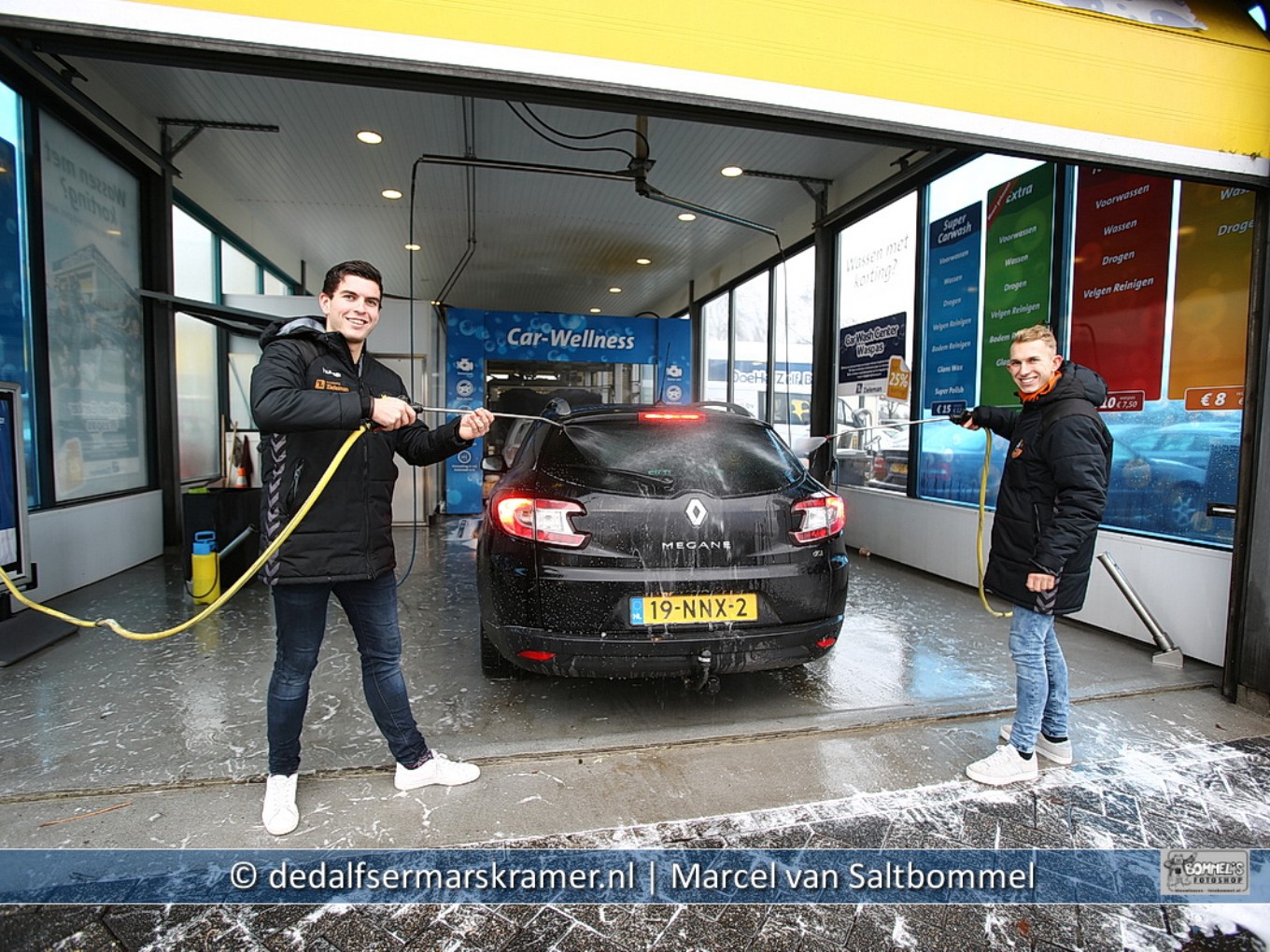 Geslaagde autowasactie SV Nieuwleusen en Zieleman