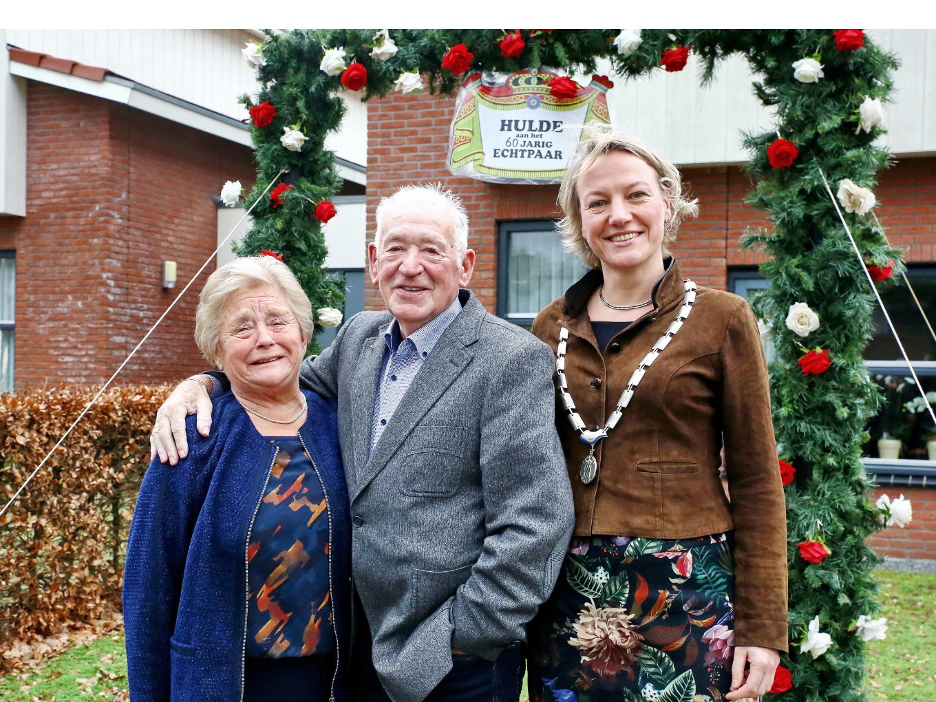 Bruidspaar Vrieling fietst al 60 jaar samen op