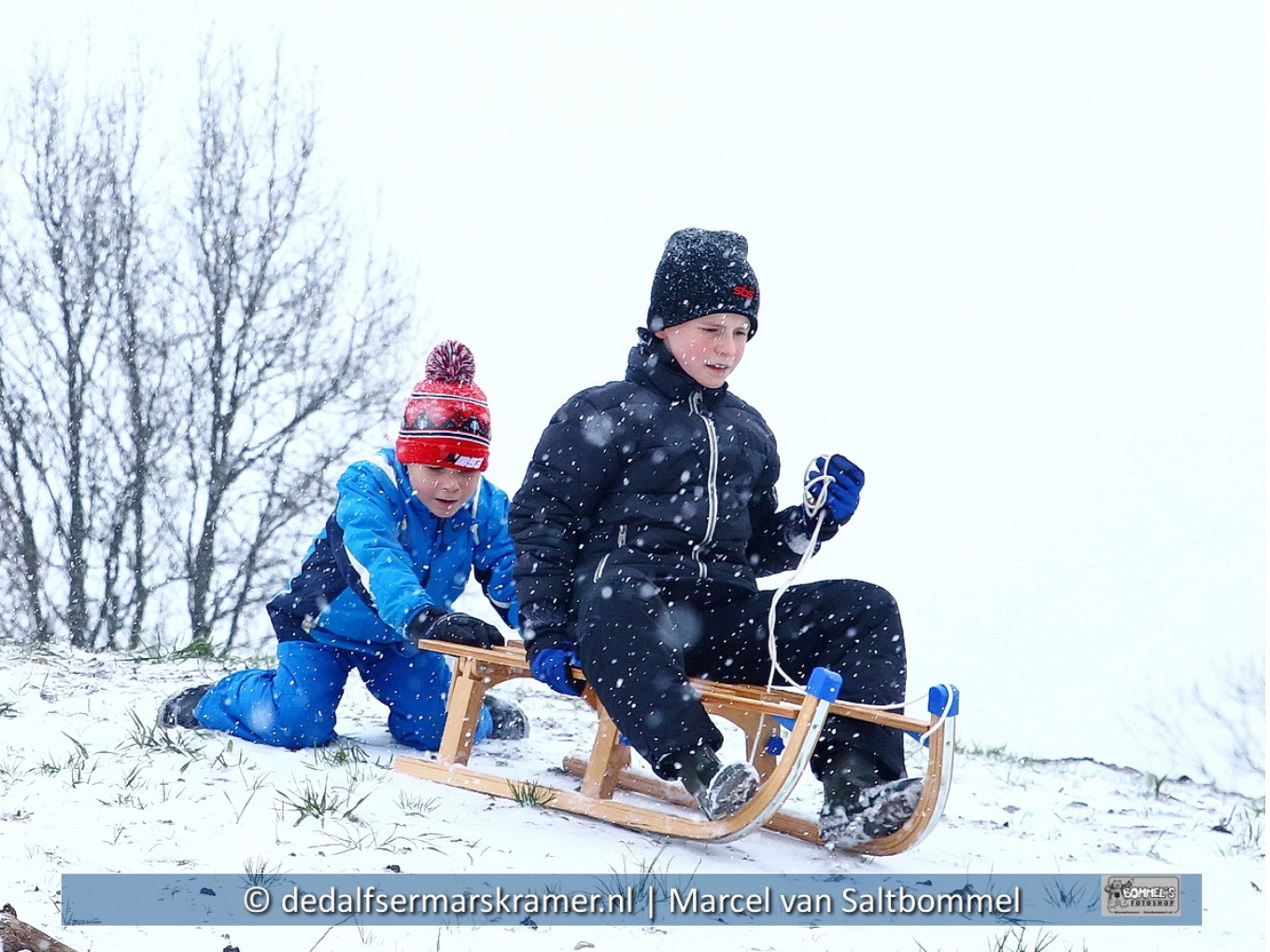 Sneeuw(pret) in Nieuwleusen