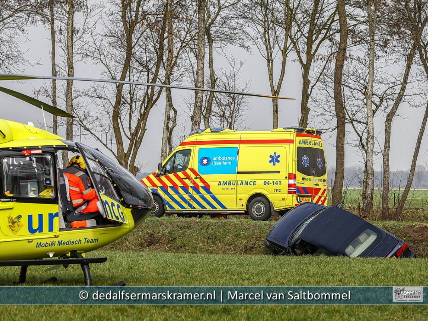 Ernstig ongeval op de Hoofdweg in Balkbrug
