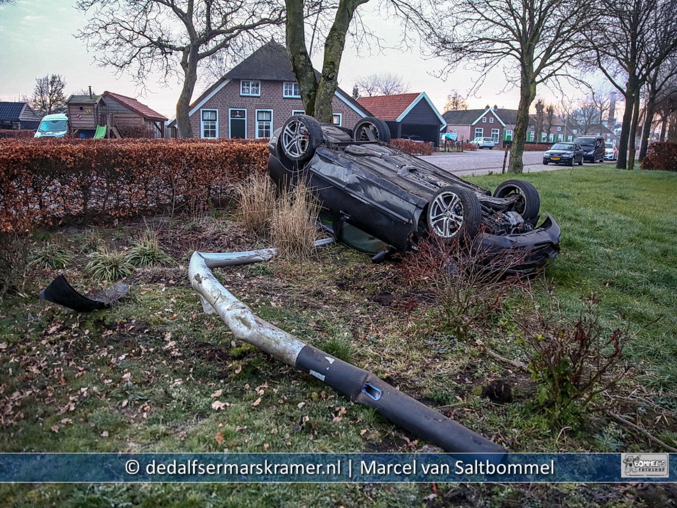 Avondje stappen eindigt in voortuin Rouveen