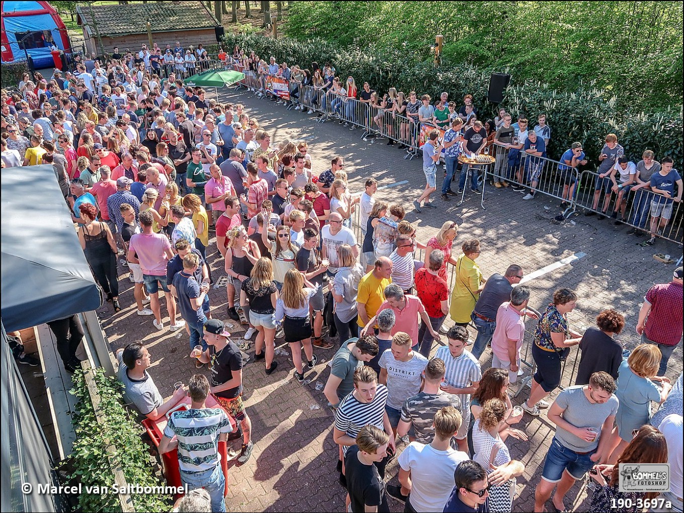 Fotoreportage van het NK eieren gooien
