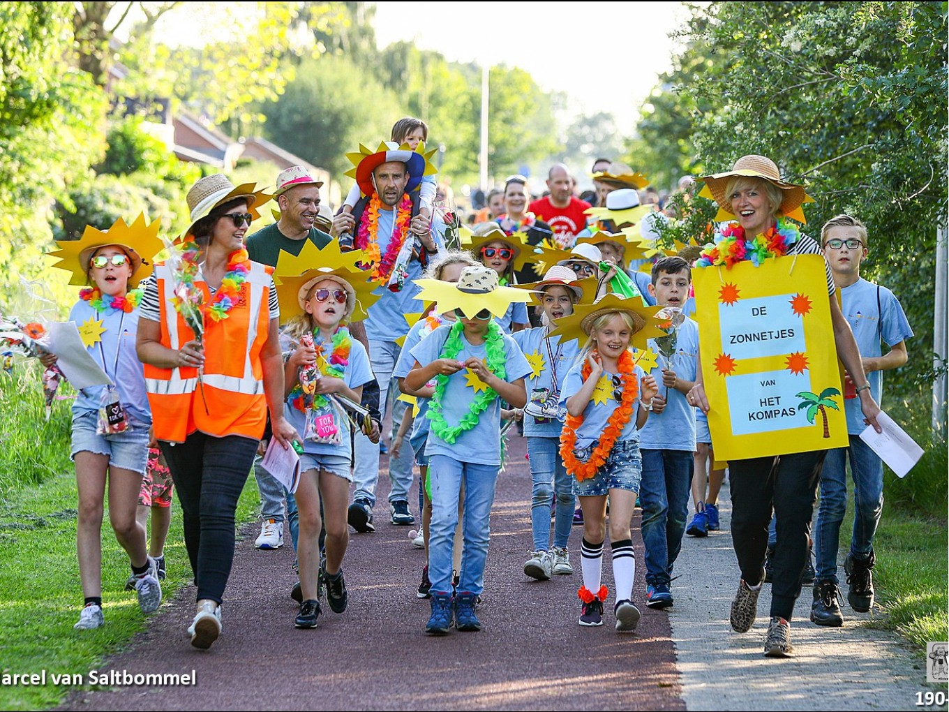 Foto's wandelvierdaagse Nieuwleusen