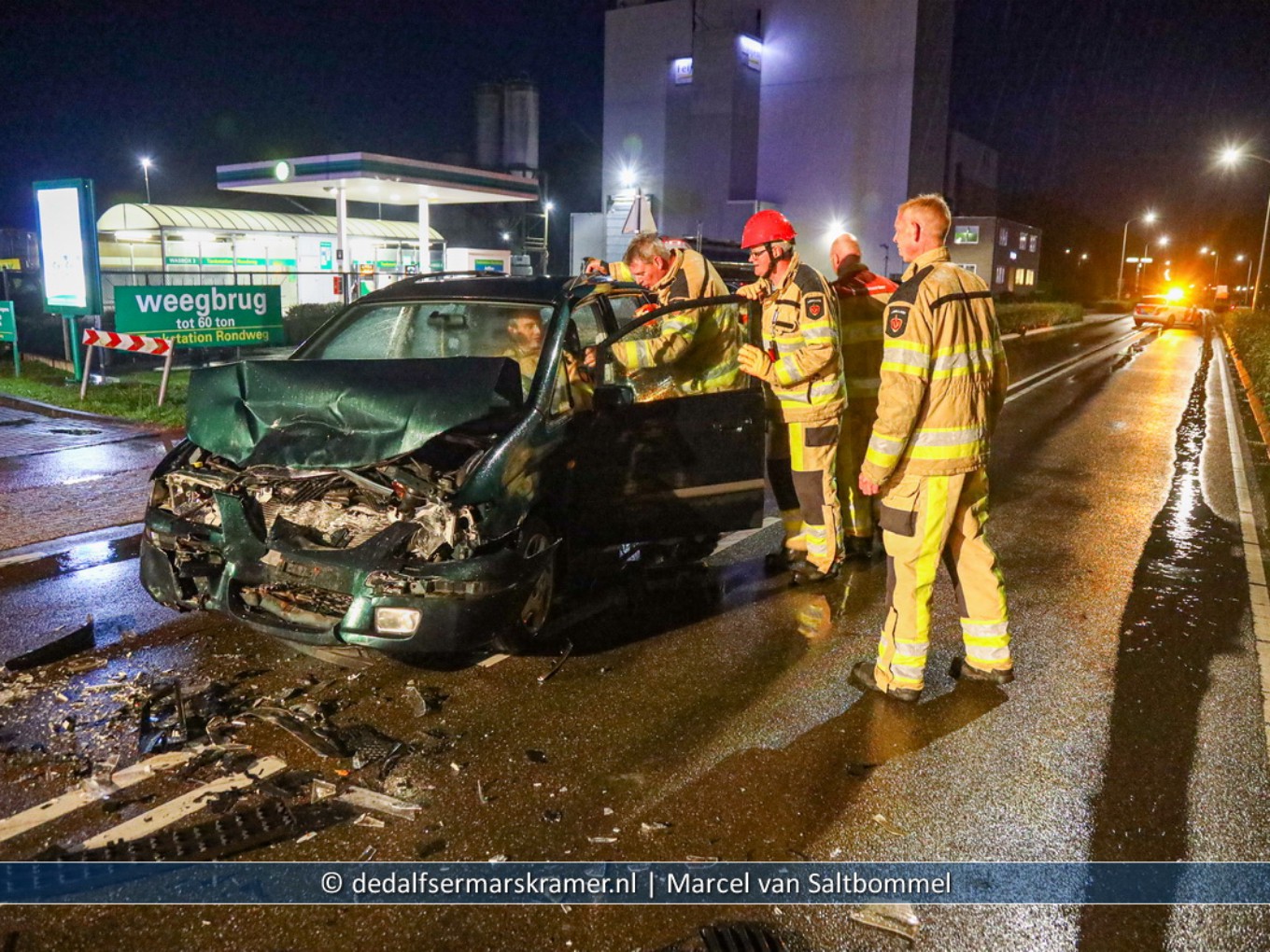 Aanrijding op Rondweg in Dalfsen