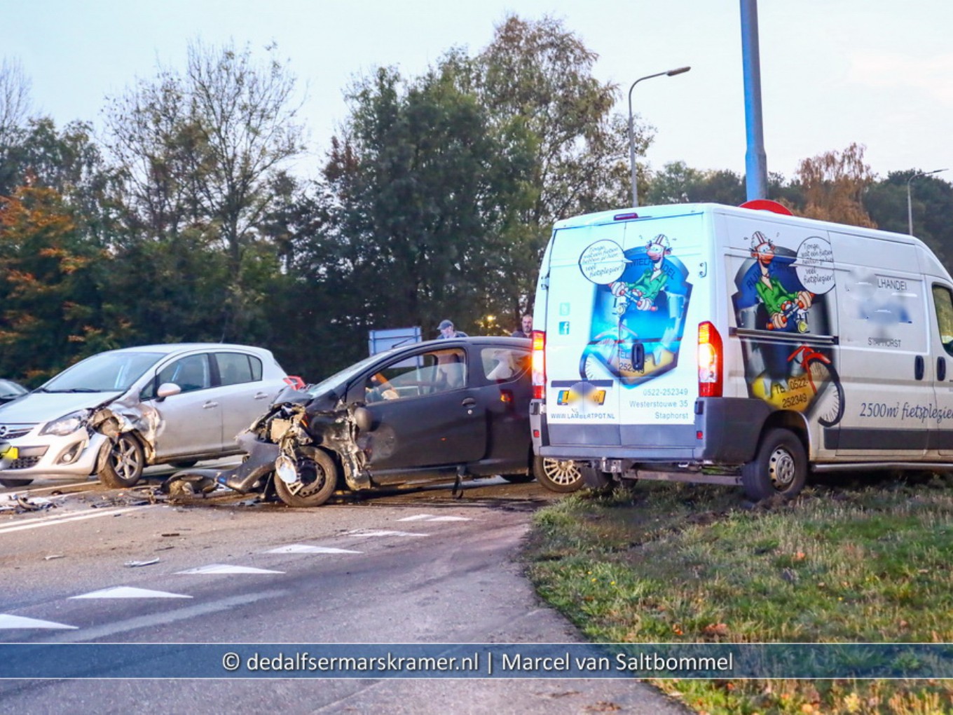 Gewonden bij ongeval op de Hessenweg N340