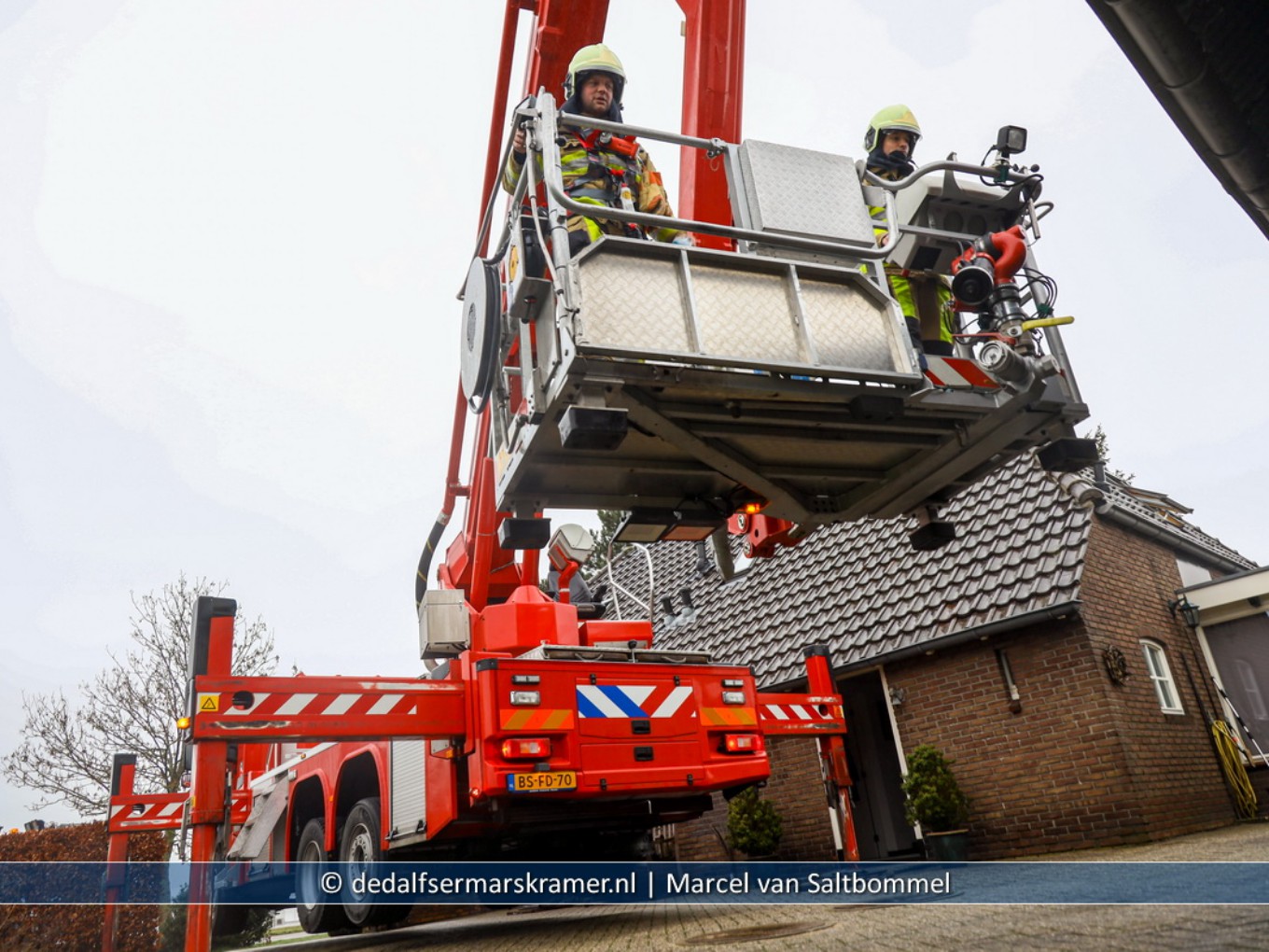 Schoorsteenbrand Hessenweg Dalfsen