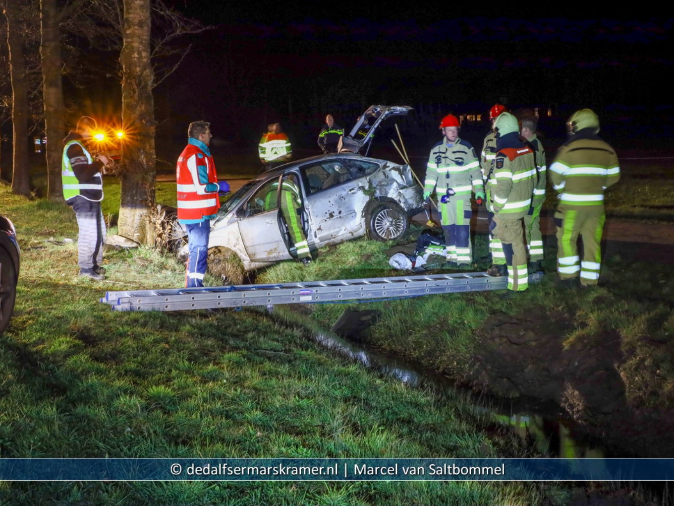 Verkeersongeval N757 Poppenallee Dalfsen