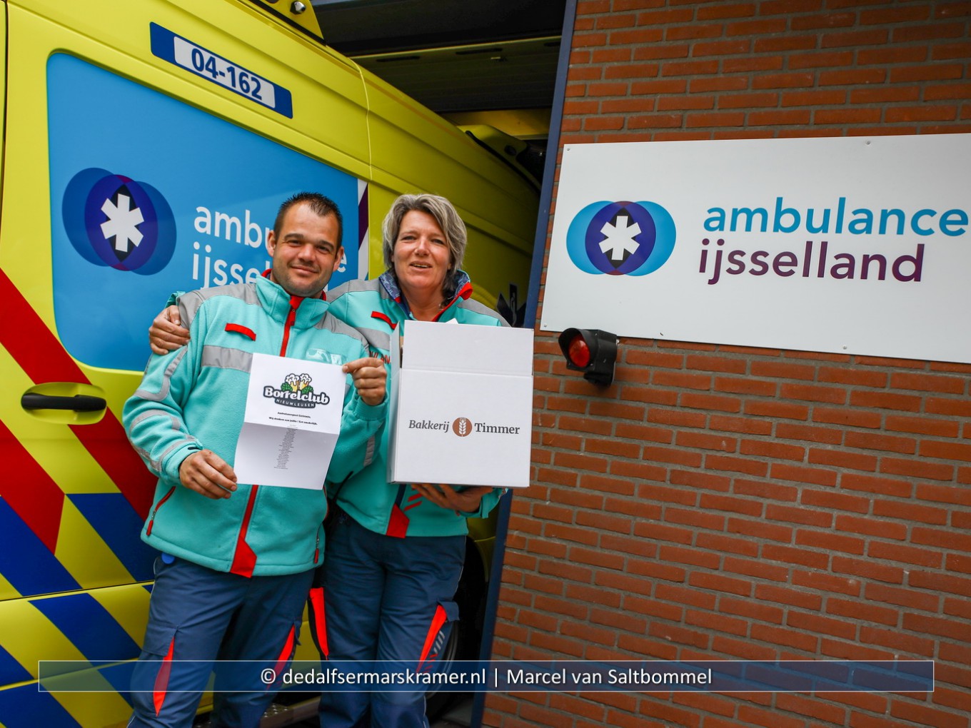 Ambulancedienst en Philadelphia door Borrelclub verrast