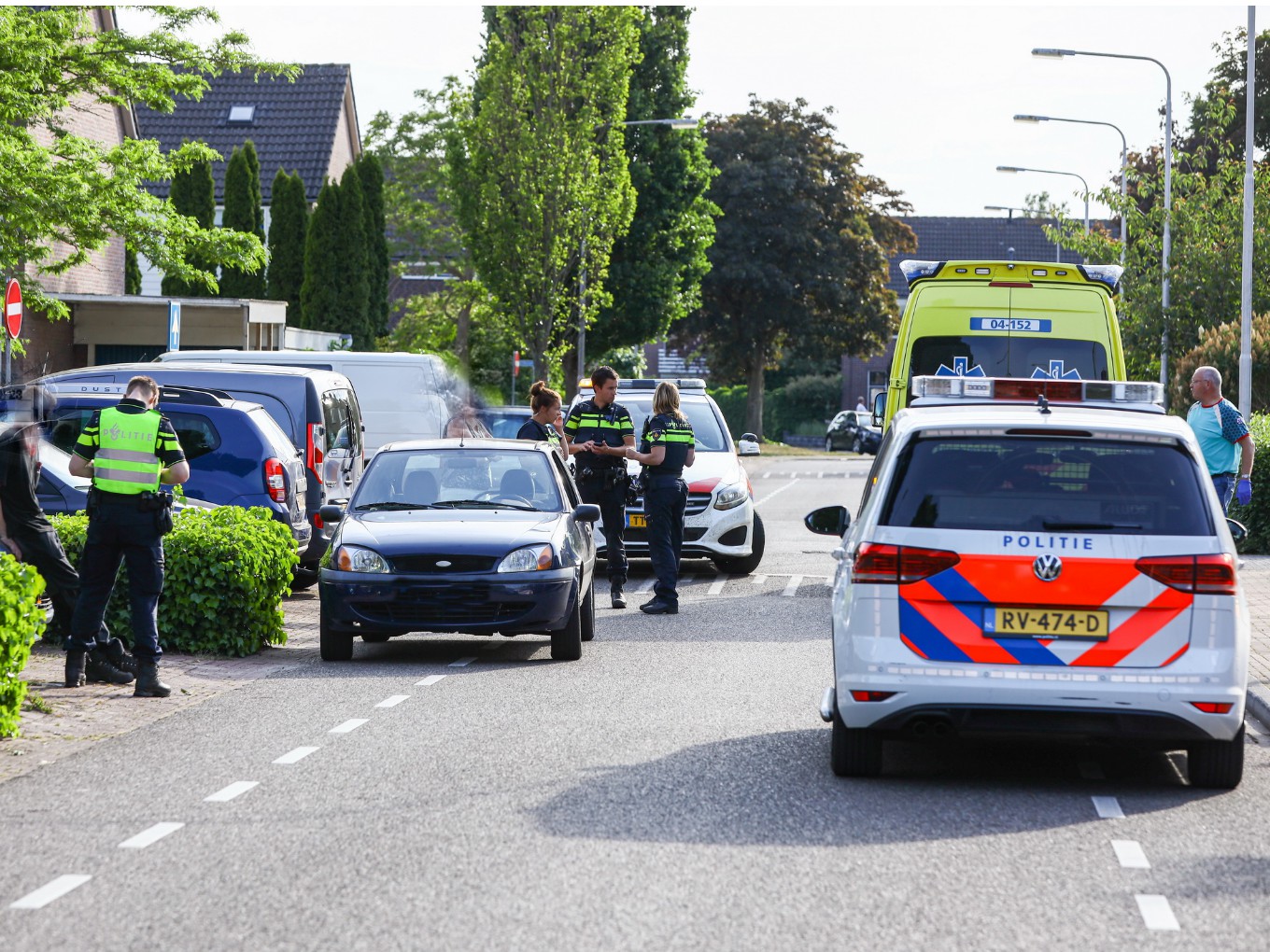 Kind aangereden door auto in Pr. Bernardlaan Nieuwleusen
