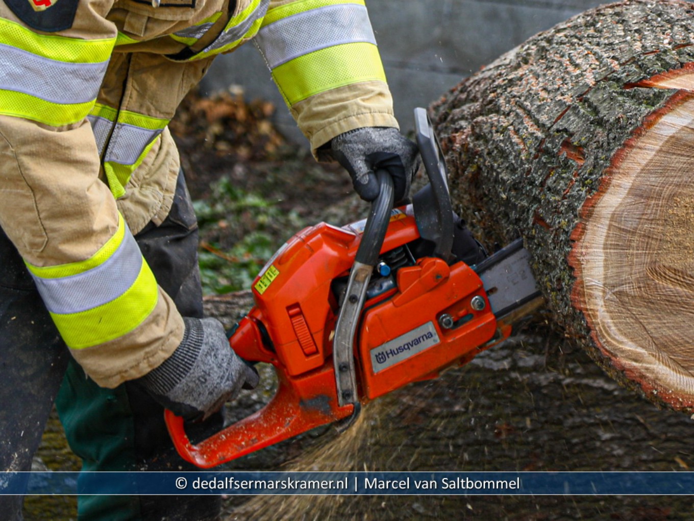 Storm Christoph zet brandweer aan het werk