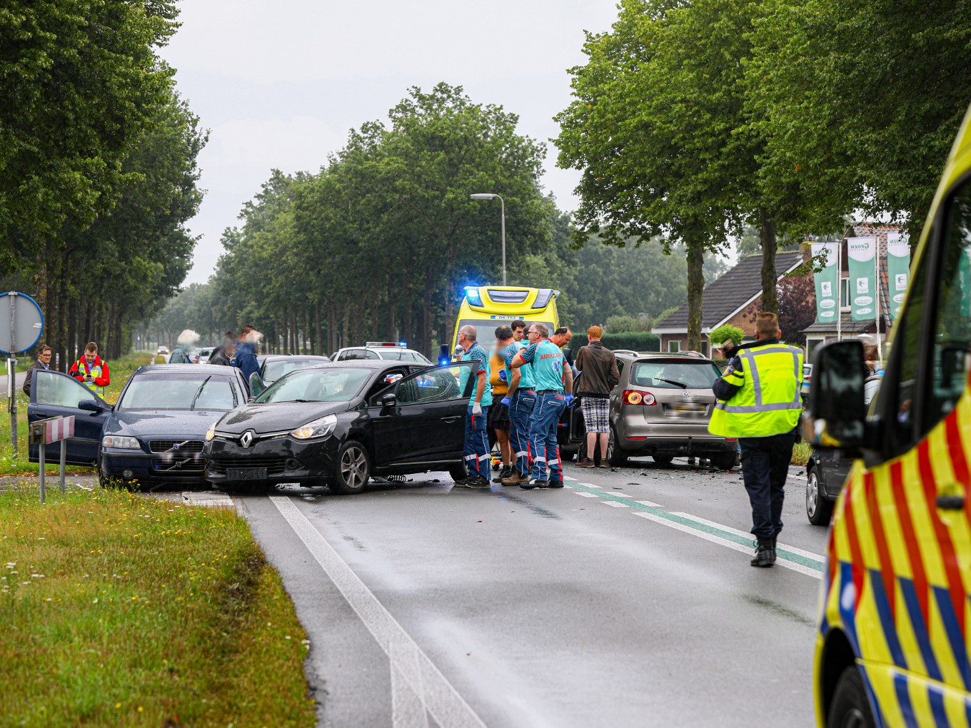 Ernstig ongeval op de N377 bij Nieuwleusen