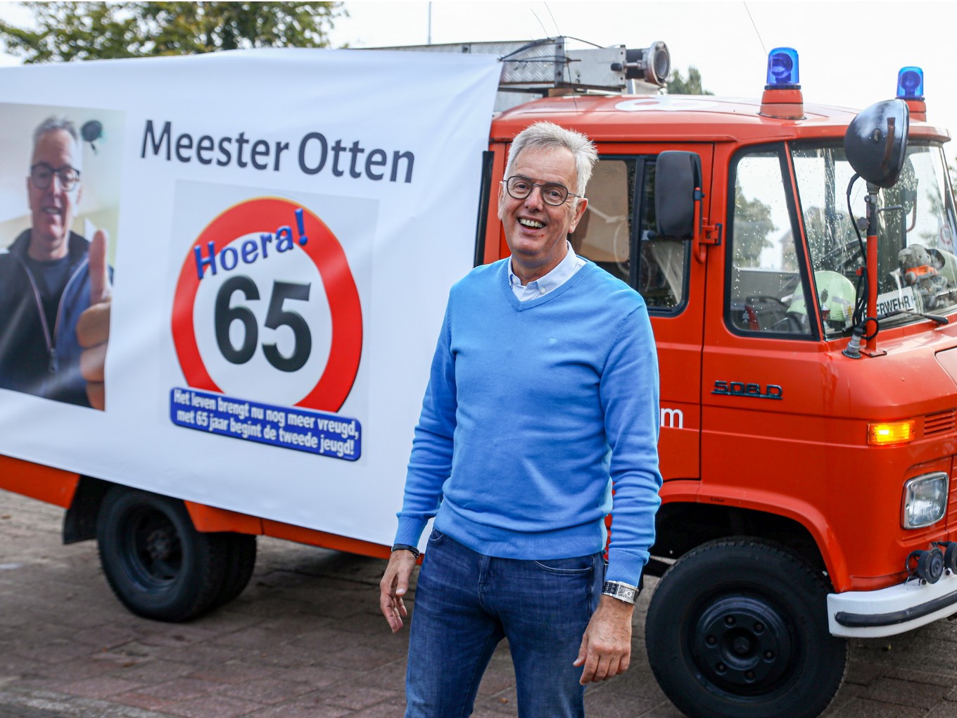 Meester Otten wordt 65 jaar