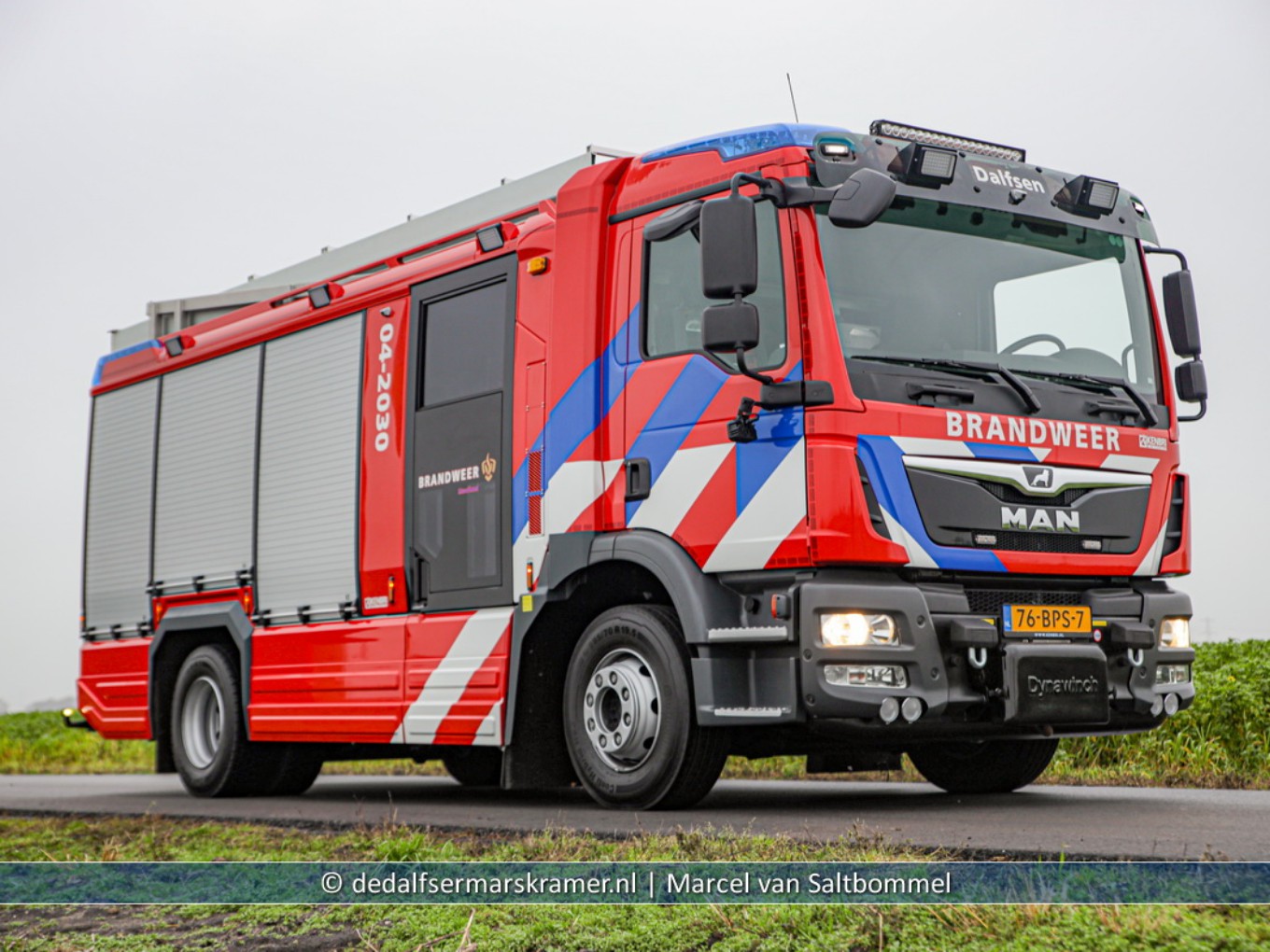 Nieuw voertuig voor brandweerpost Dalfsen