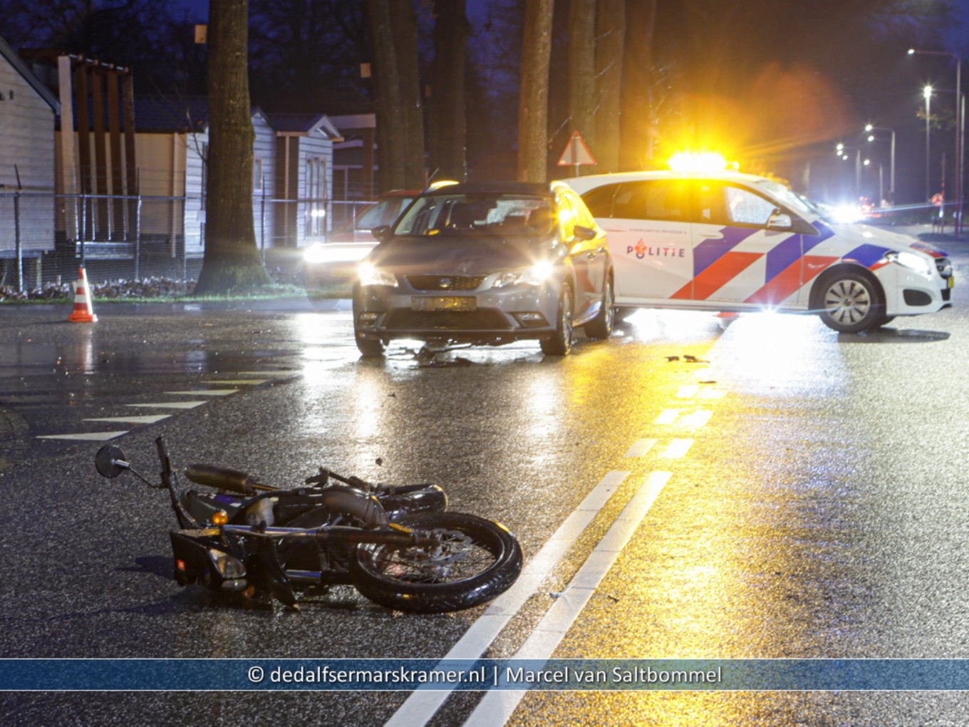 Motorrijder gewond bij ongeluk in Nieuwleusen
