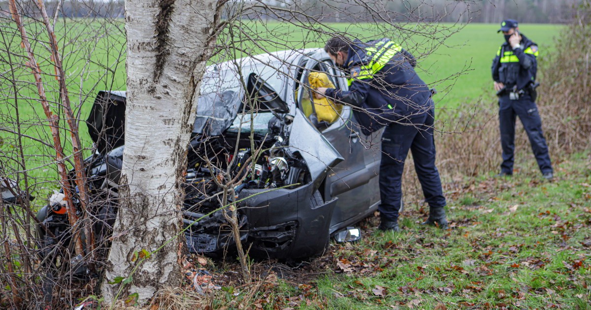 Bestuurder gewond bij ongeval op de N348