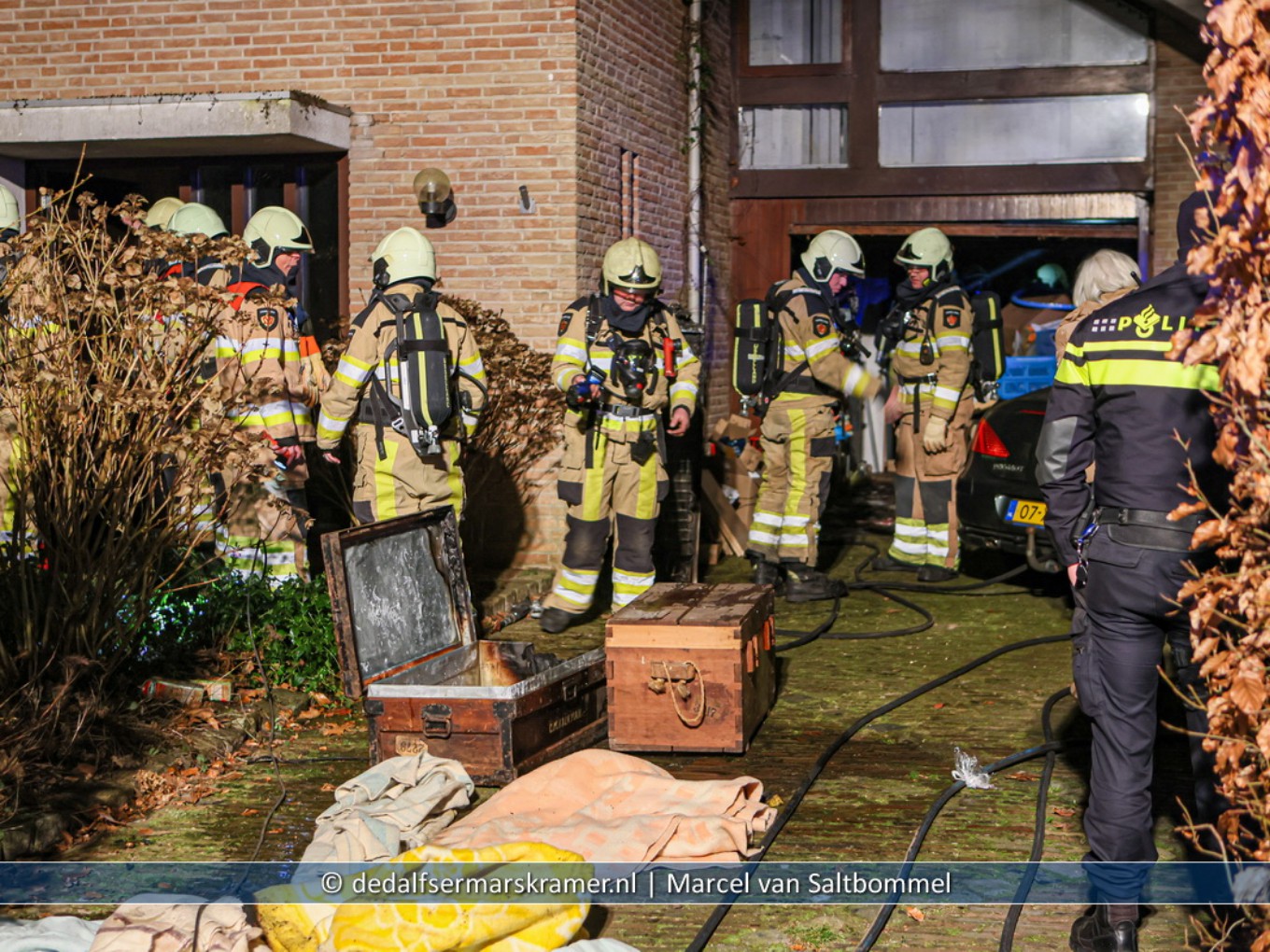Brand in woning Dalfsen net op tijd ontdekt