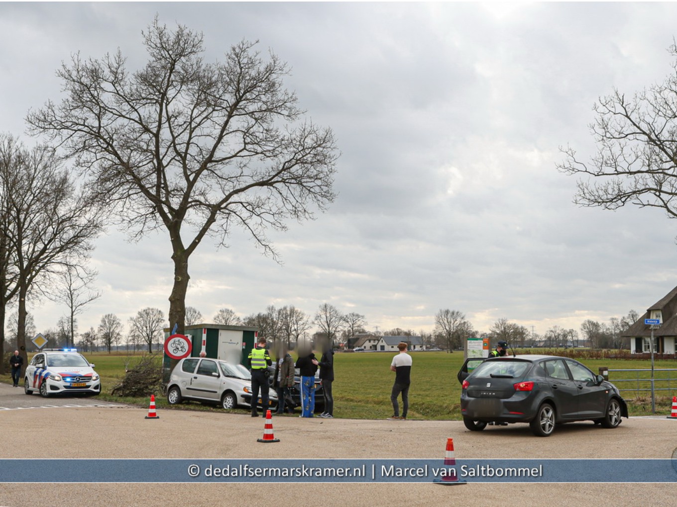 Aanrijding Middeldijk - Dommelerdijk Nieuwleusen