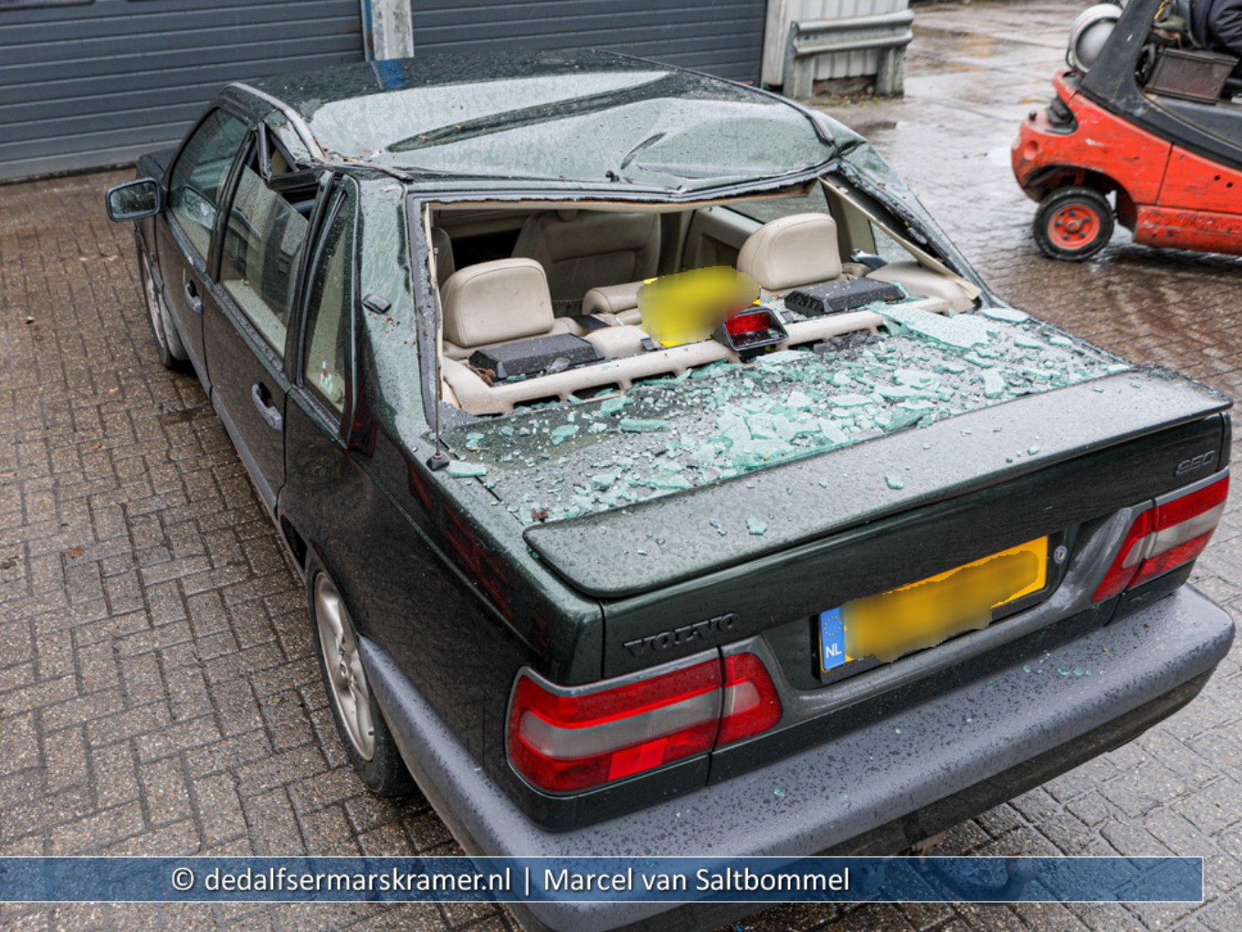 Storm Evert zorgt voor de nodige schade