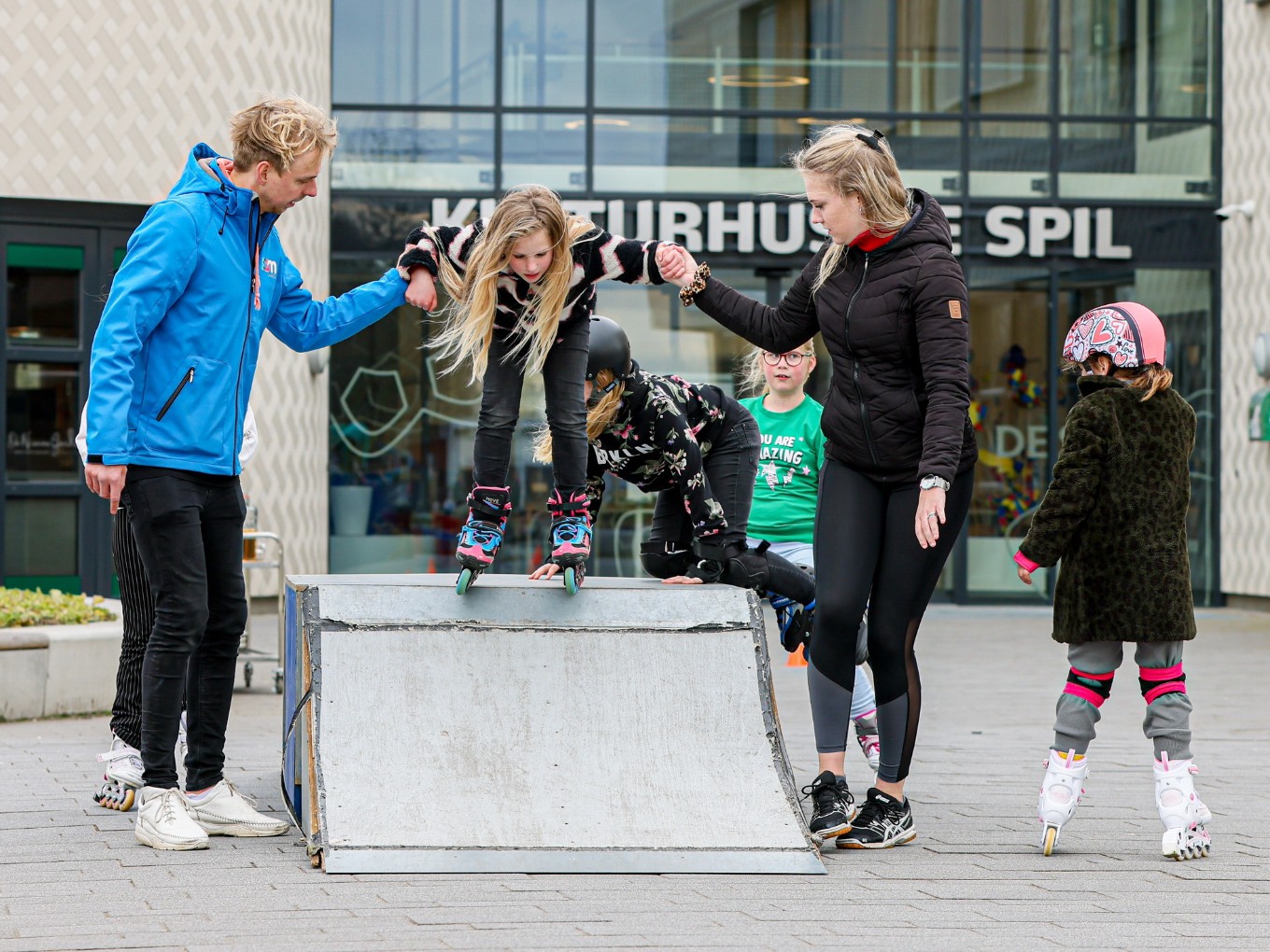 Skate en inline clinic bij de Spil