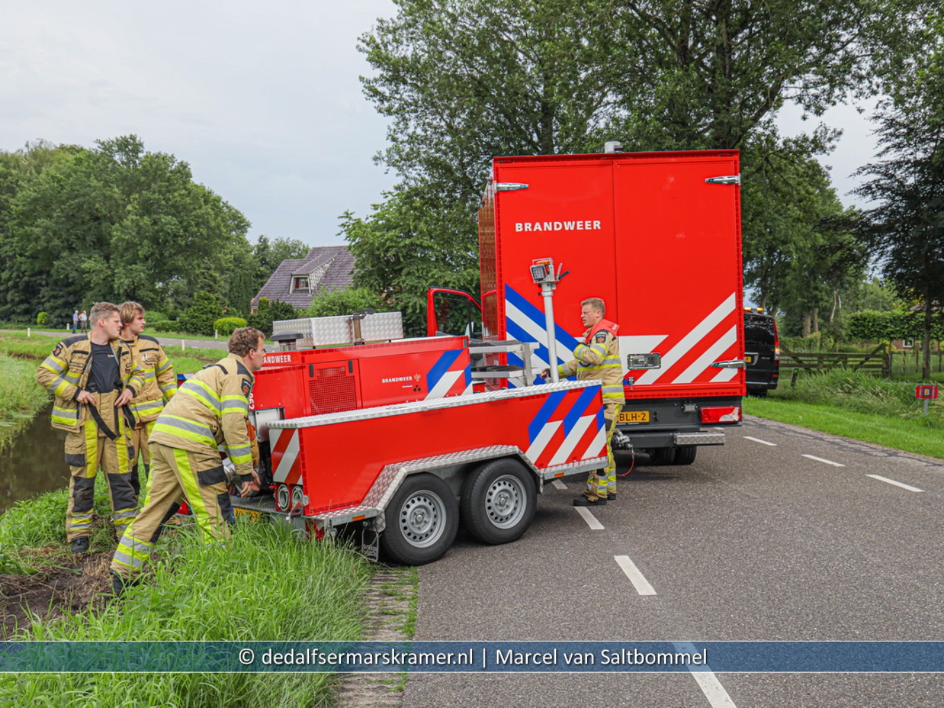 Stalbrand in Vinkenbuurt snel onder controle