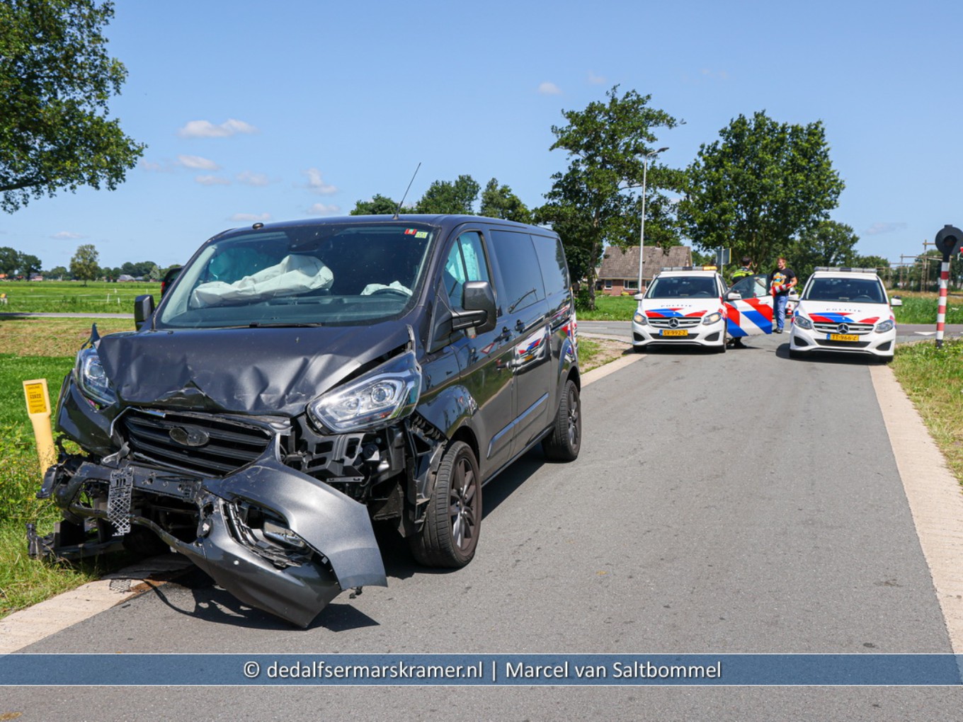 Wederom raak op beruchte kruising Dekkersweg