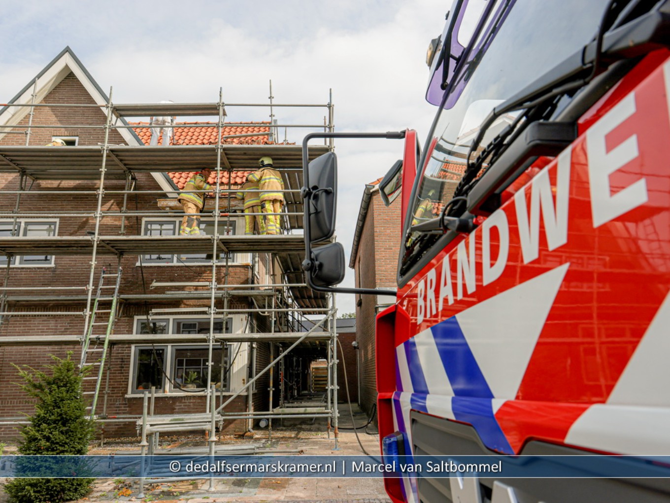 Verf afbranden zorgt voor brandje in woning
