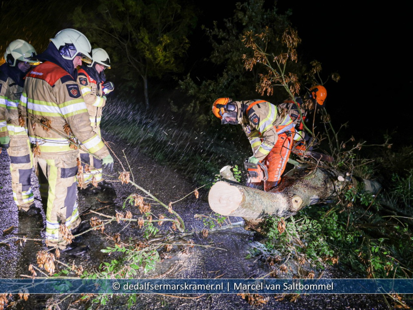 Storm raast over de gemeente Dalfsen