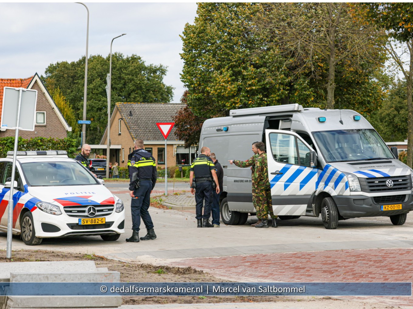 Verdacht voorwerp door EOD onderzocht in Balkbrug