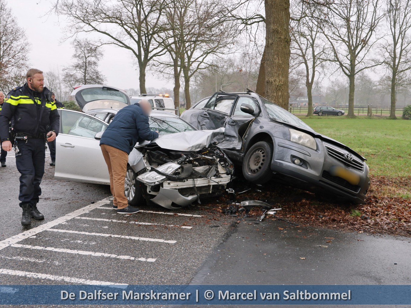 Ongeval Westerveen-Bouwhuisweg Nieuwleusen