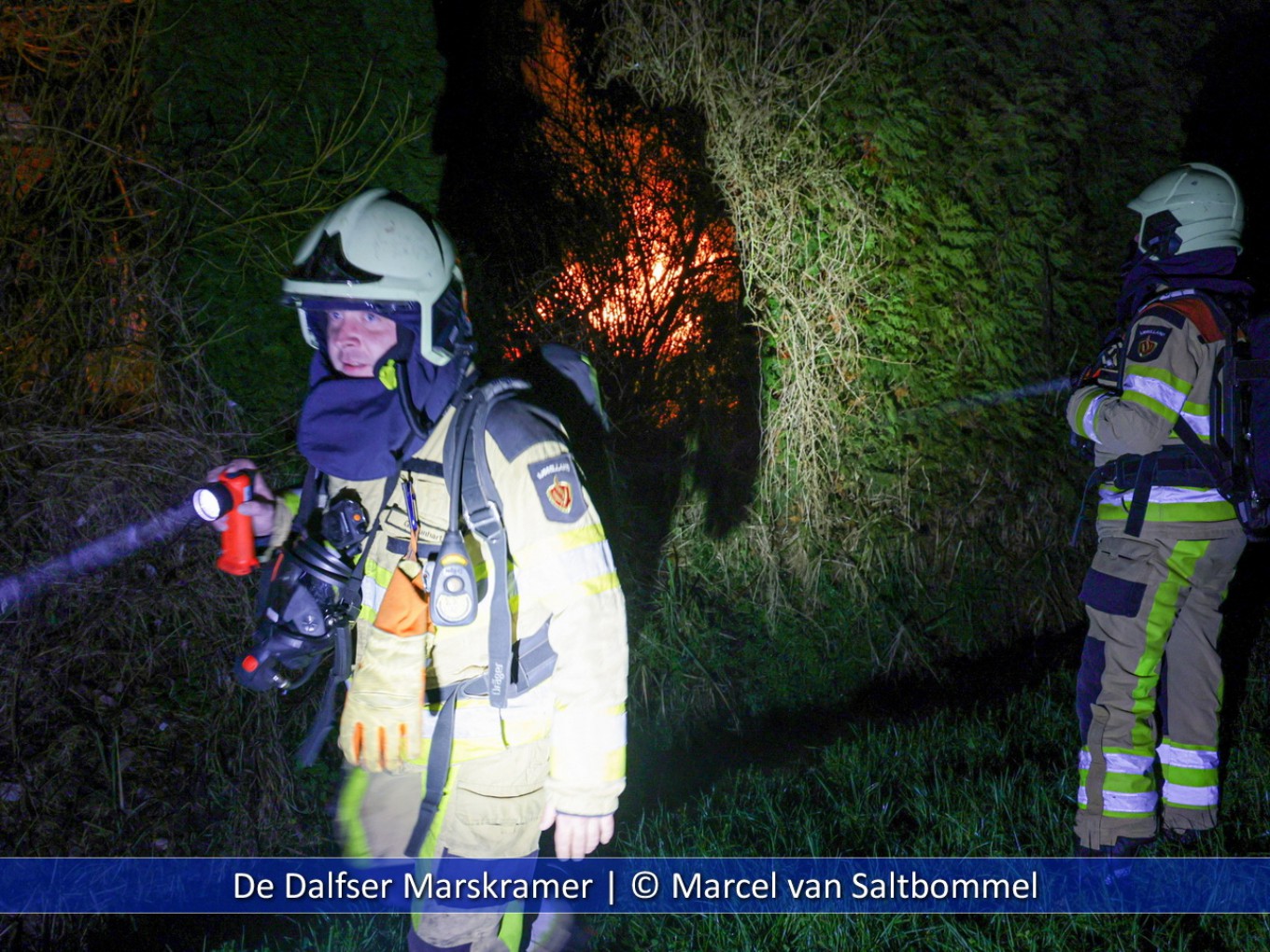 Rustige jaarwisseling voor de brandweer