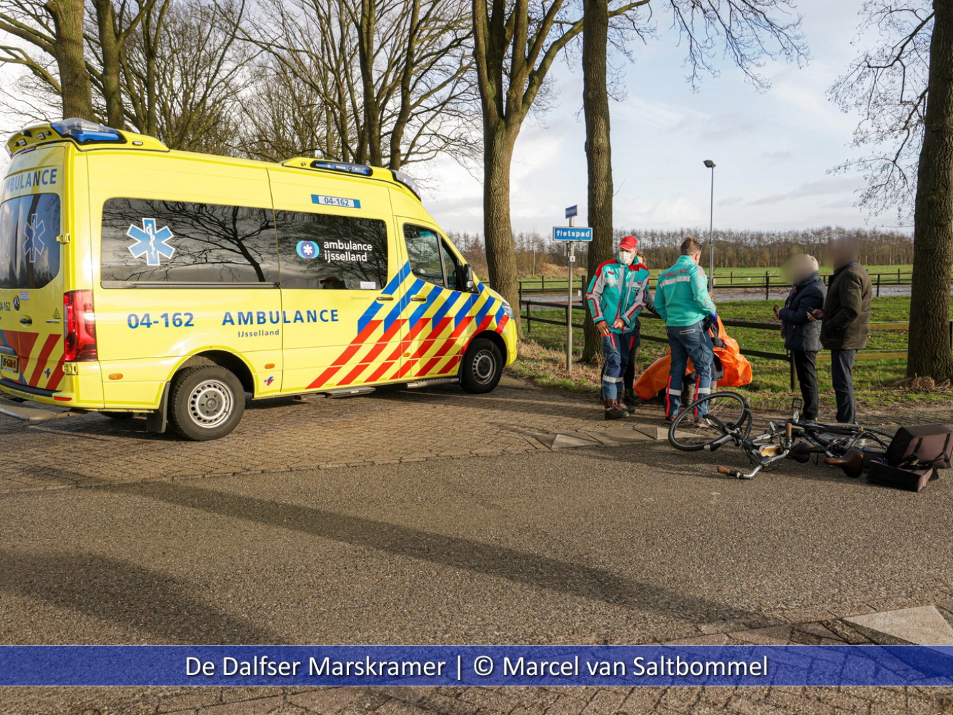 Fietser gewond bij aanrijding met auto