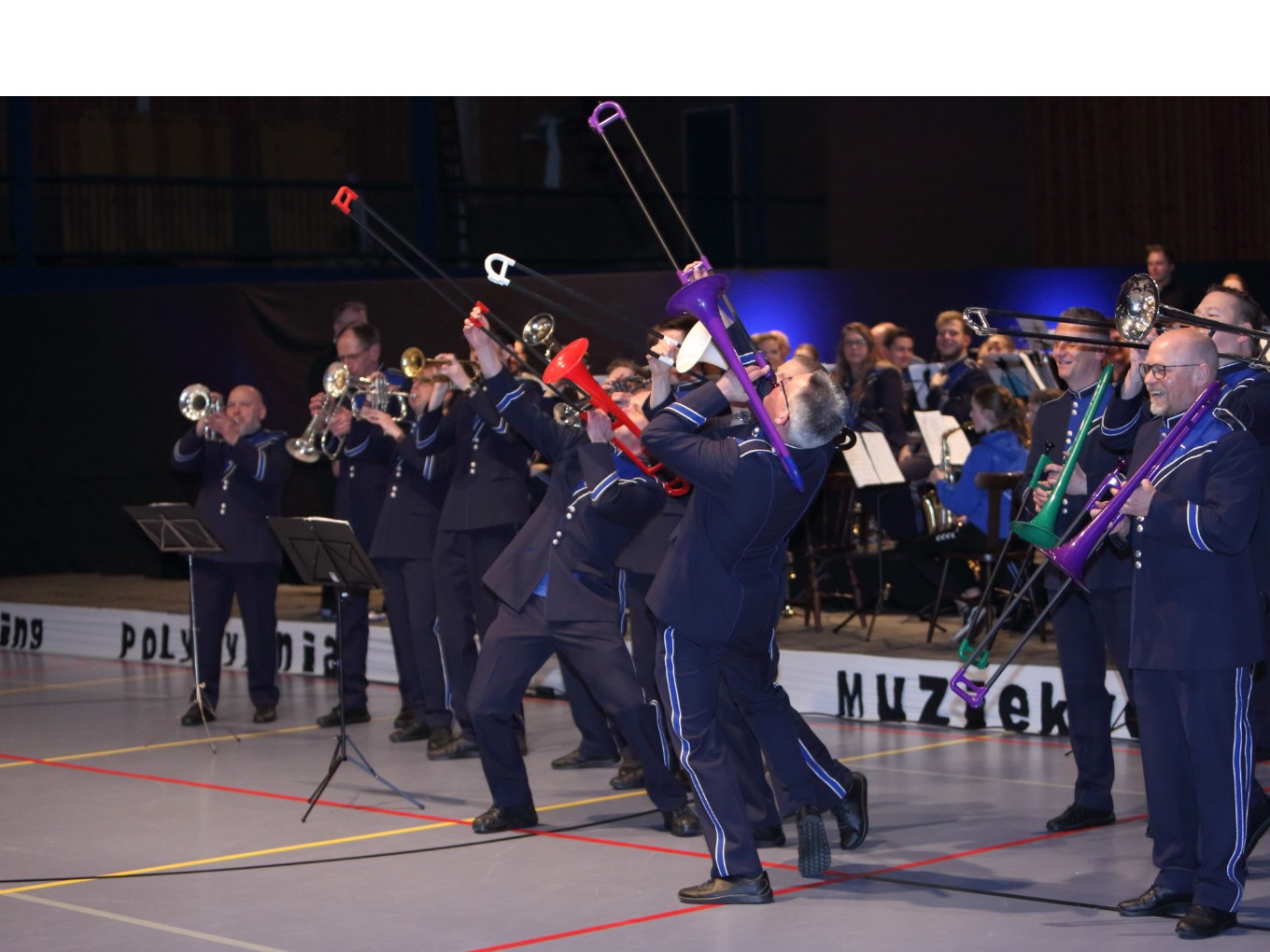 Muziekvereniging Polyhymnia Lemelerveld ‘doet lekker gek’