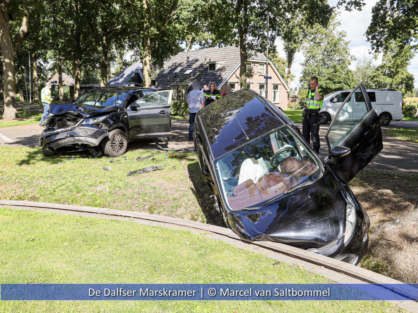 Wederom zware aanrijding Westerveen-Bouwhuisweg