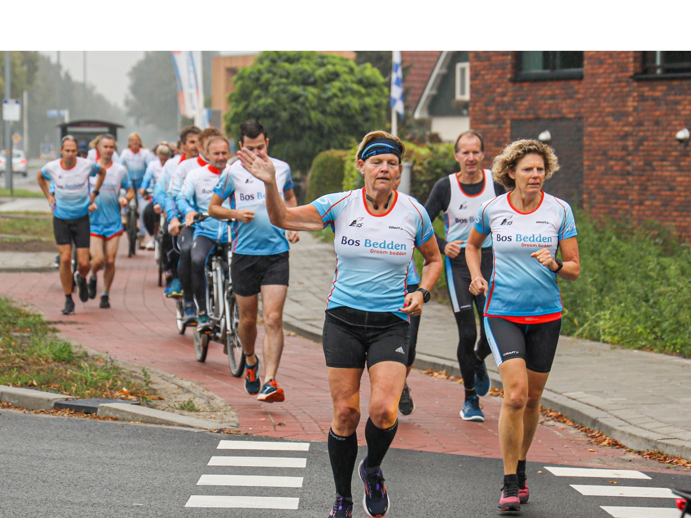 Loopgroep AG ’85 bij zes wedstrijden actief