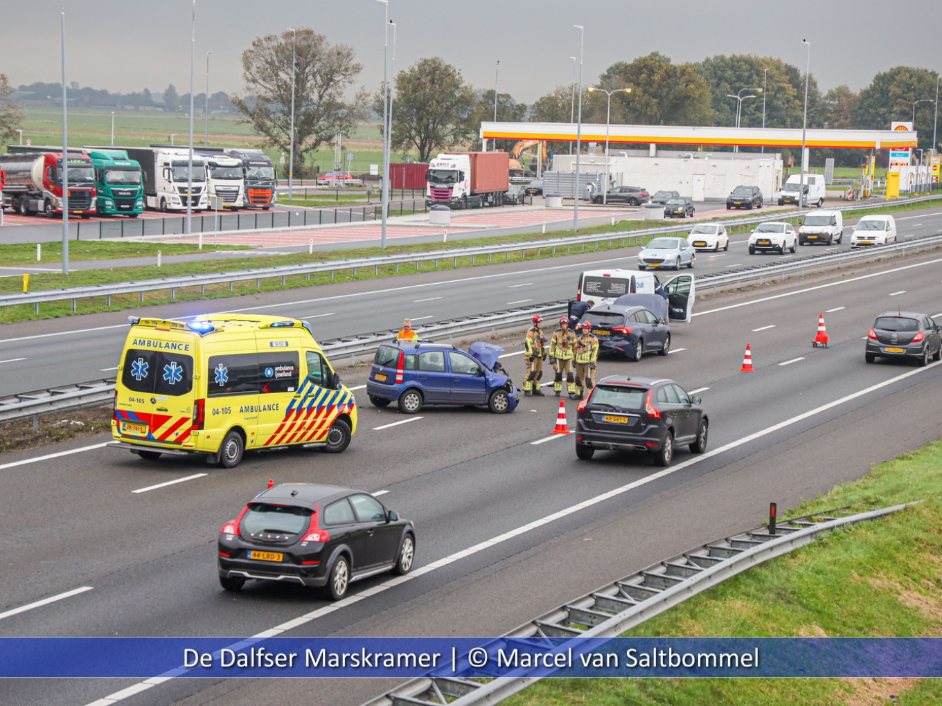 Aanrijding met letsel A28