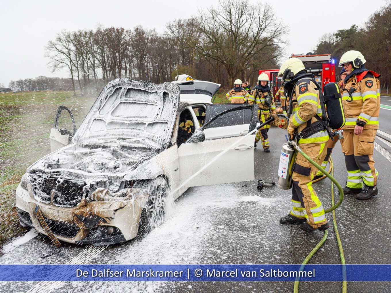 Autobrand N48 Balkbrug