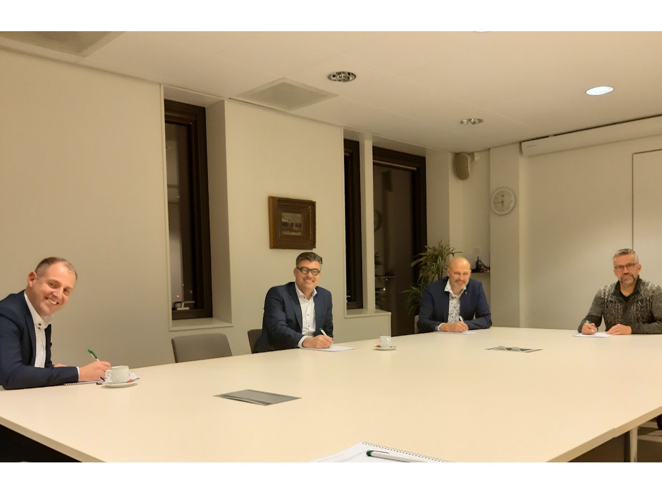 Ondertekening samenwerkingsovereenkomst Wonen