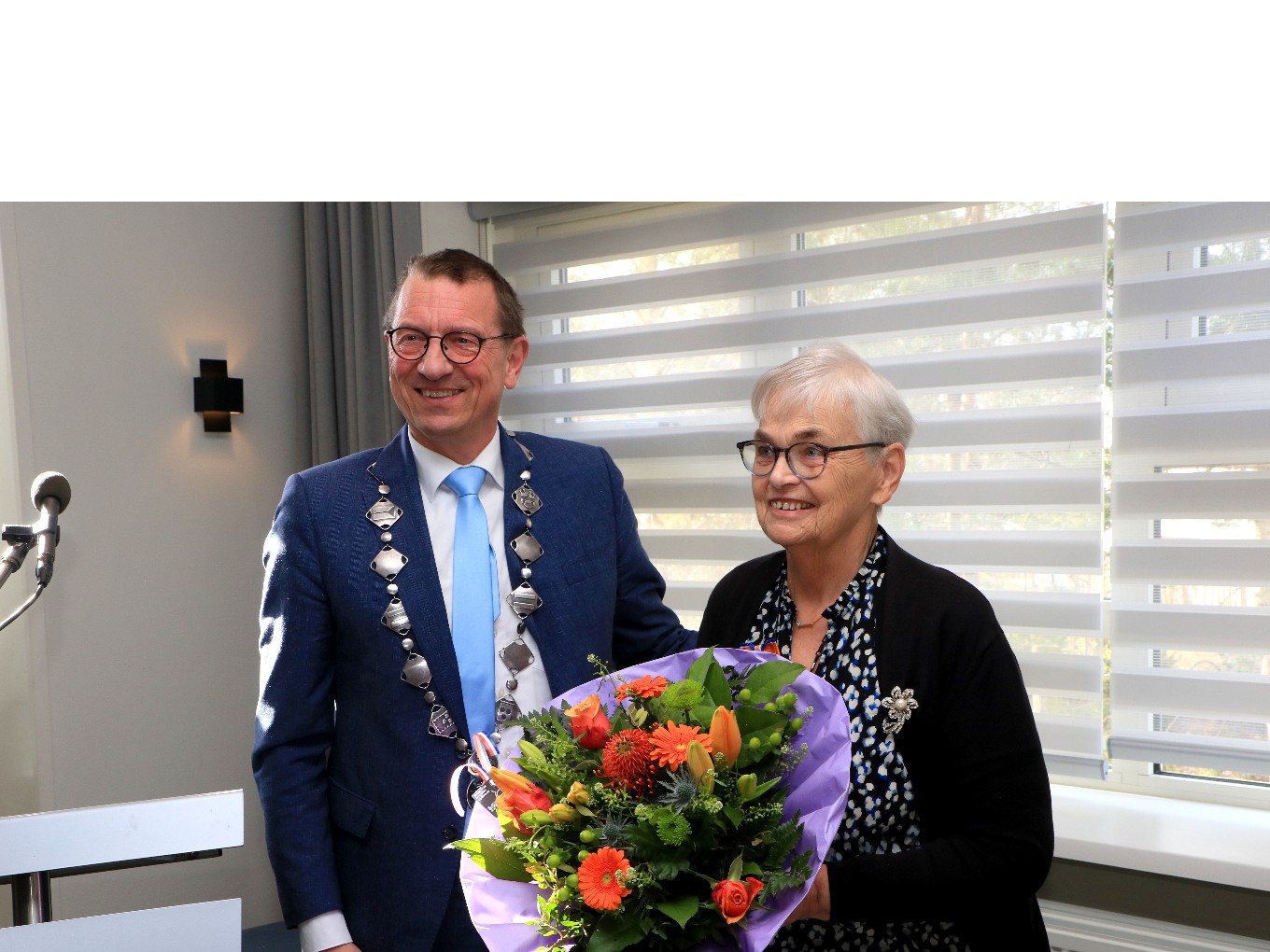 Koninklijke onderscheiding voor Willy Moes uit Balkbrug
