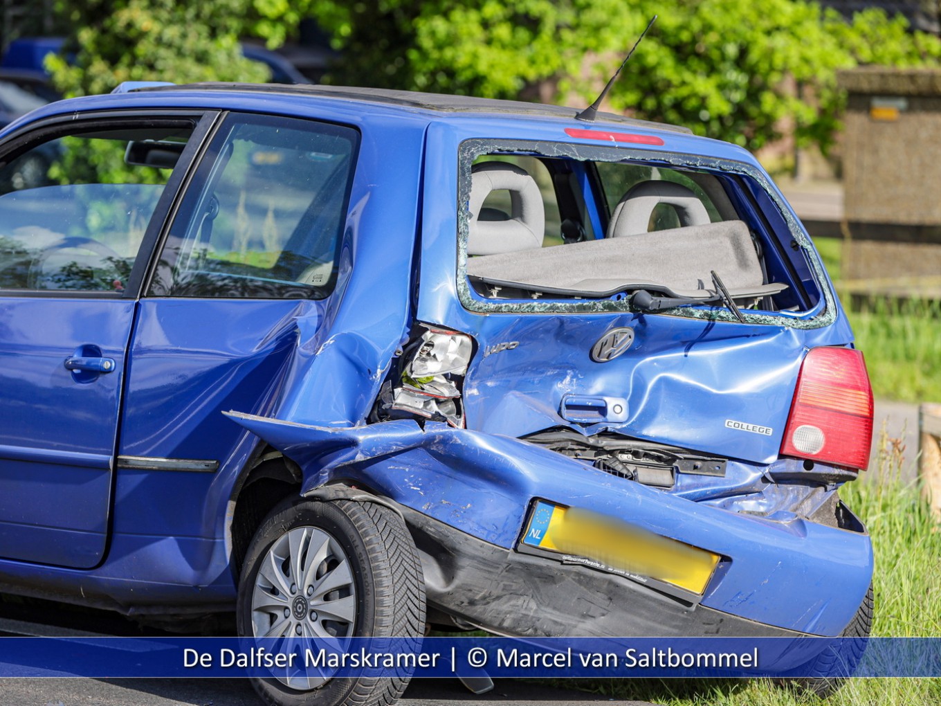 Kop-staart aanrijding N377