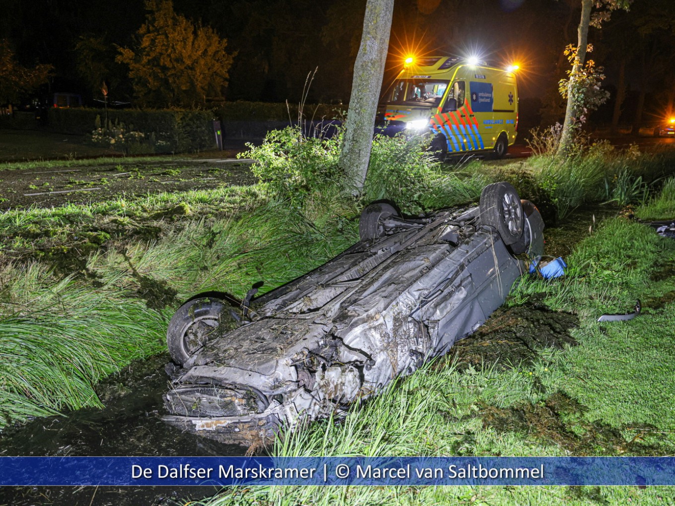 Heftig ongeval Meeleweg Nieuwleusen